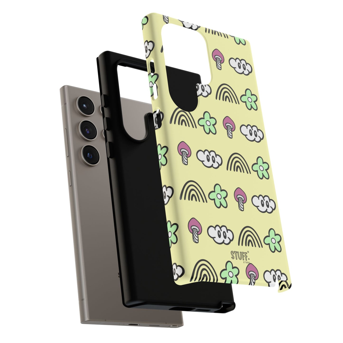 Pixie Case | Coque résistante double protection — Collection Pixie — Jaune