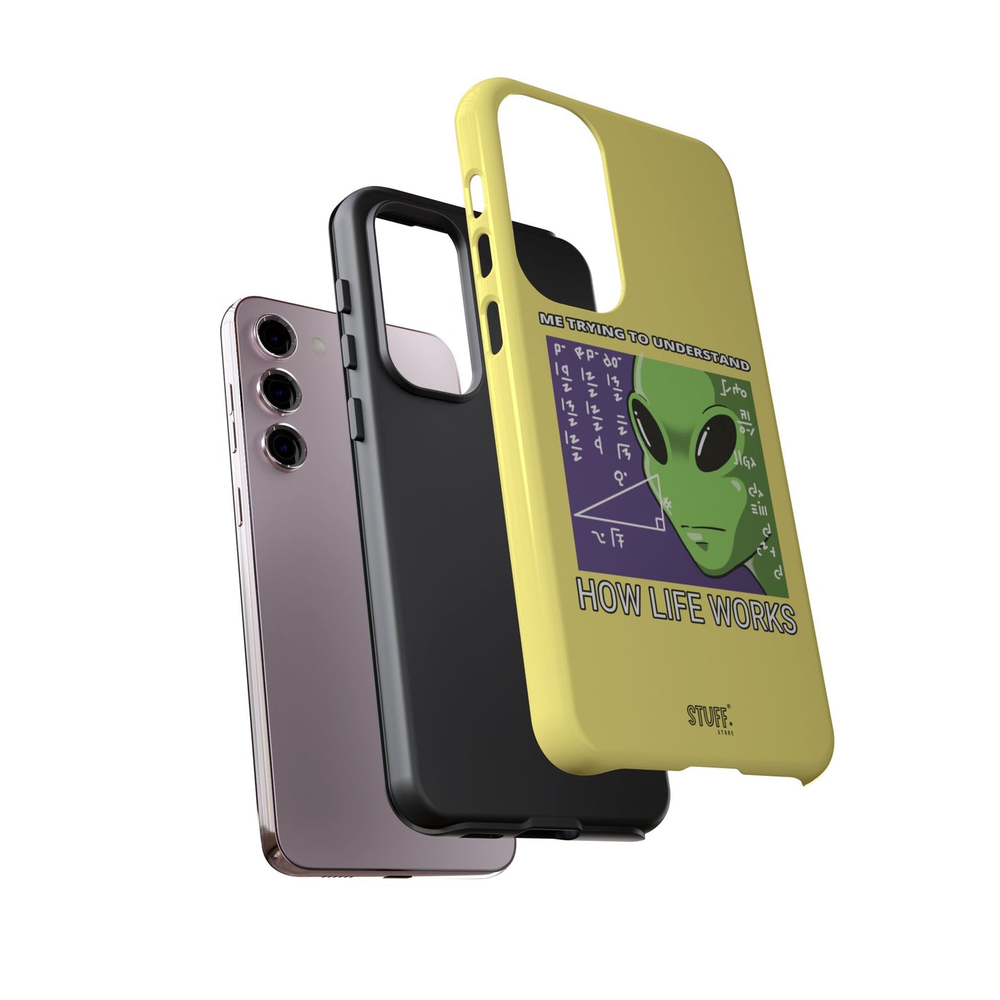 Confused Alien Case | Coque résistante Dual Protect anti-choc