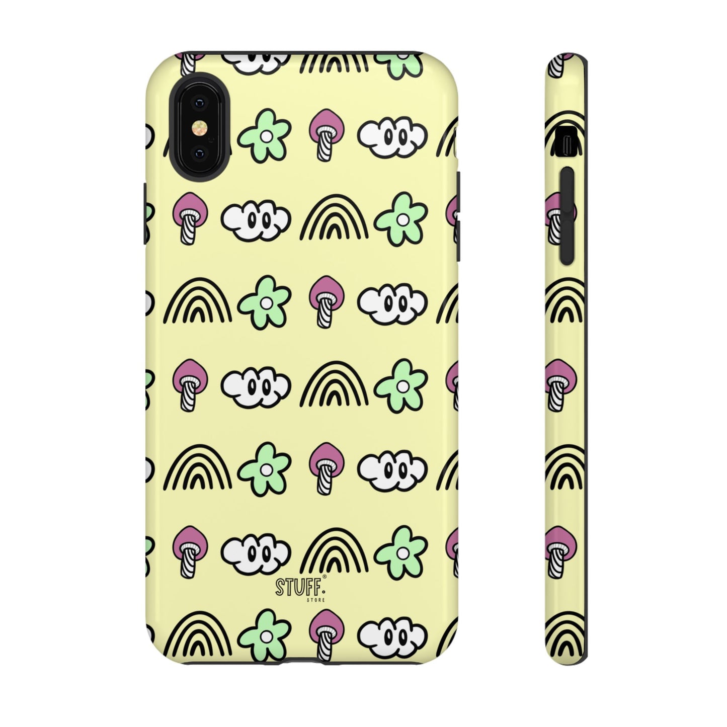 Pixie Case | Coque résistante double protection — Collection Pixie — Jaune