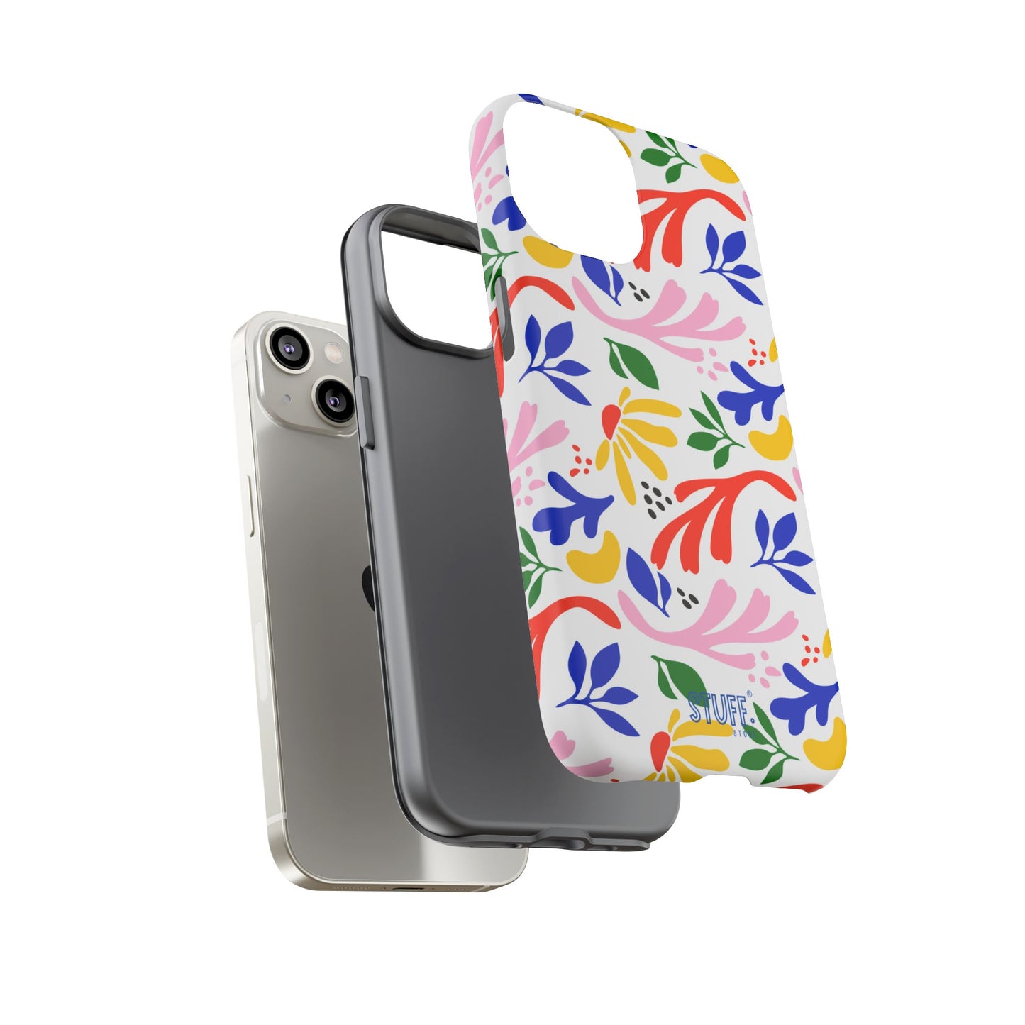 Folly Case | Coque résistante double protection - Design Floral inspiration Matisse