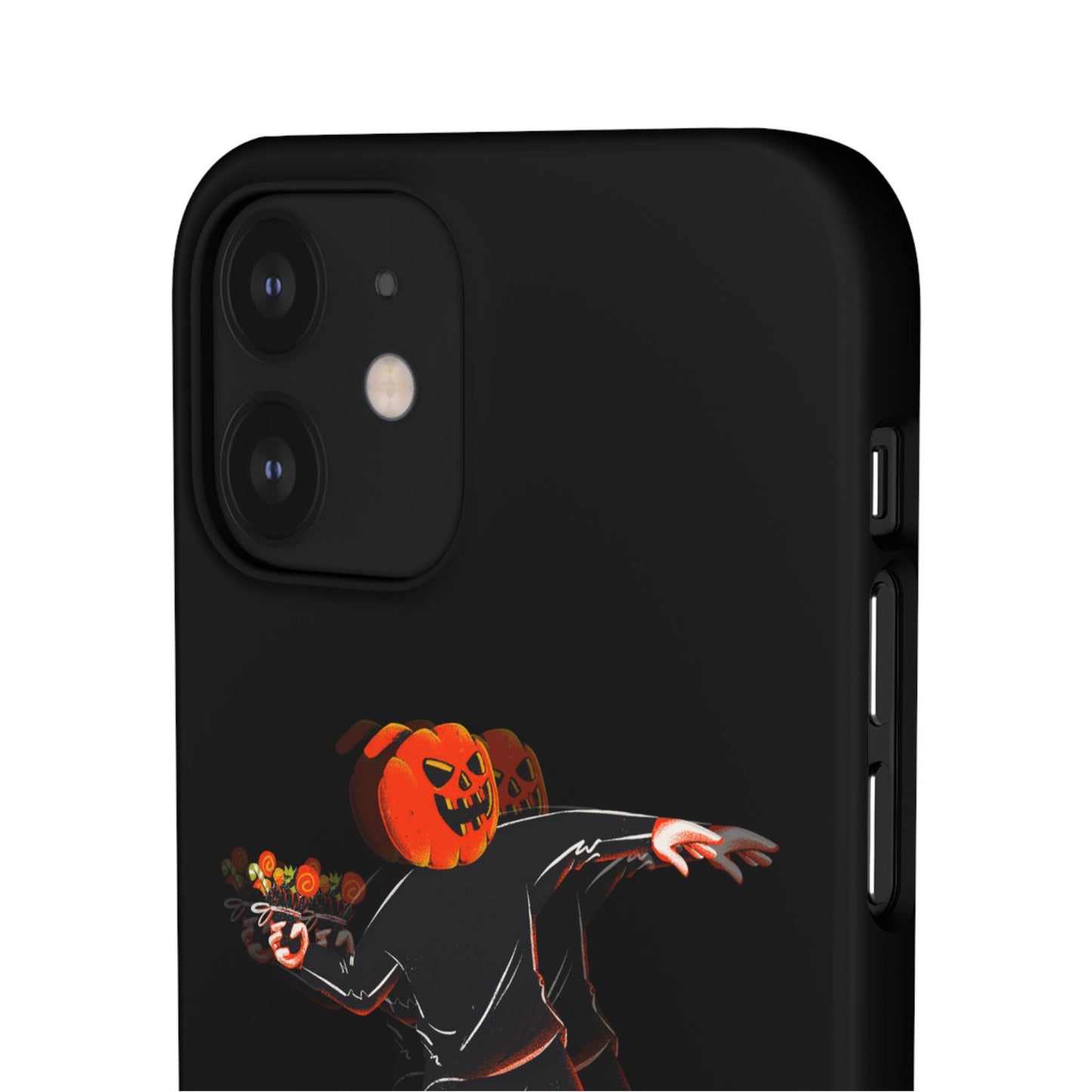 Pumpksy | Coque snap légère et résistante inspiration Banksy – Noir