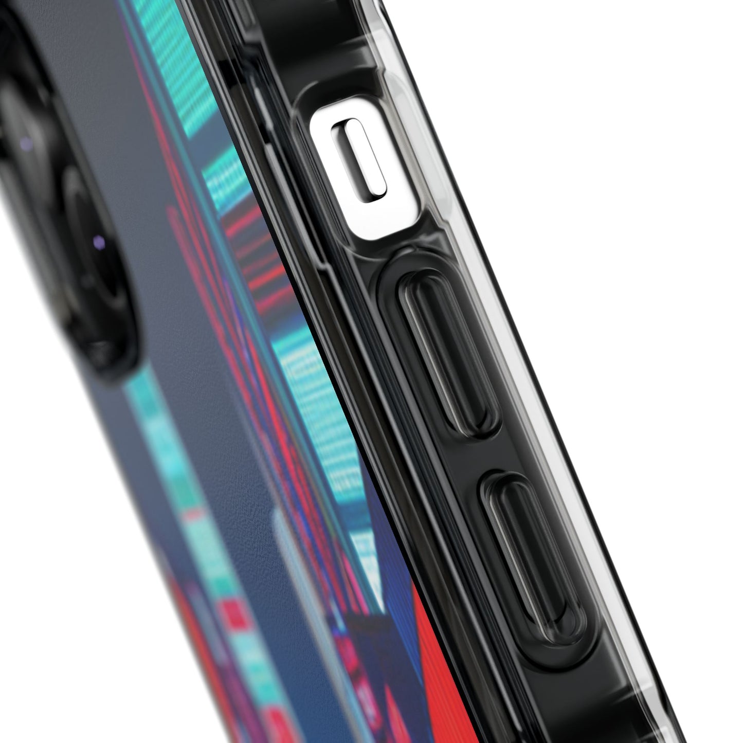 Cyber City Case | Coque transparente magnétique antichoc compatible MagSafe®