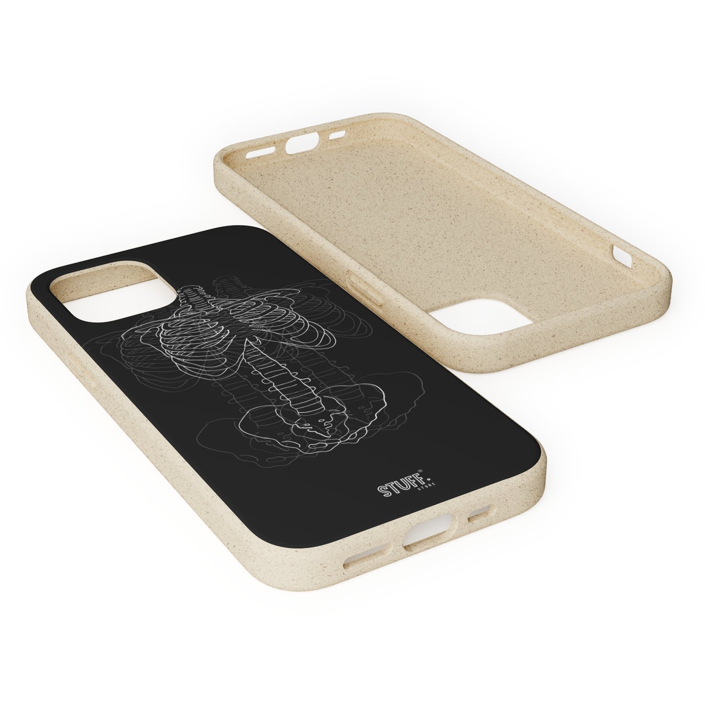 hacked bones biodegradable case