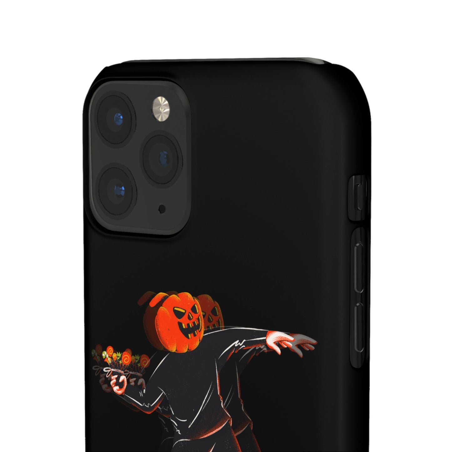 Pumpksy | Coque snap légère et résistante inspiration Banksy – Noir