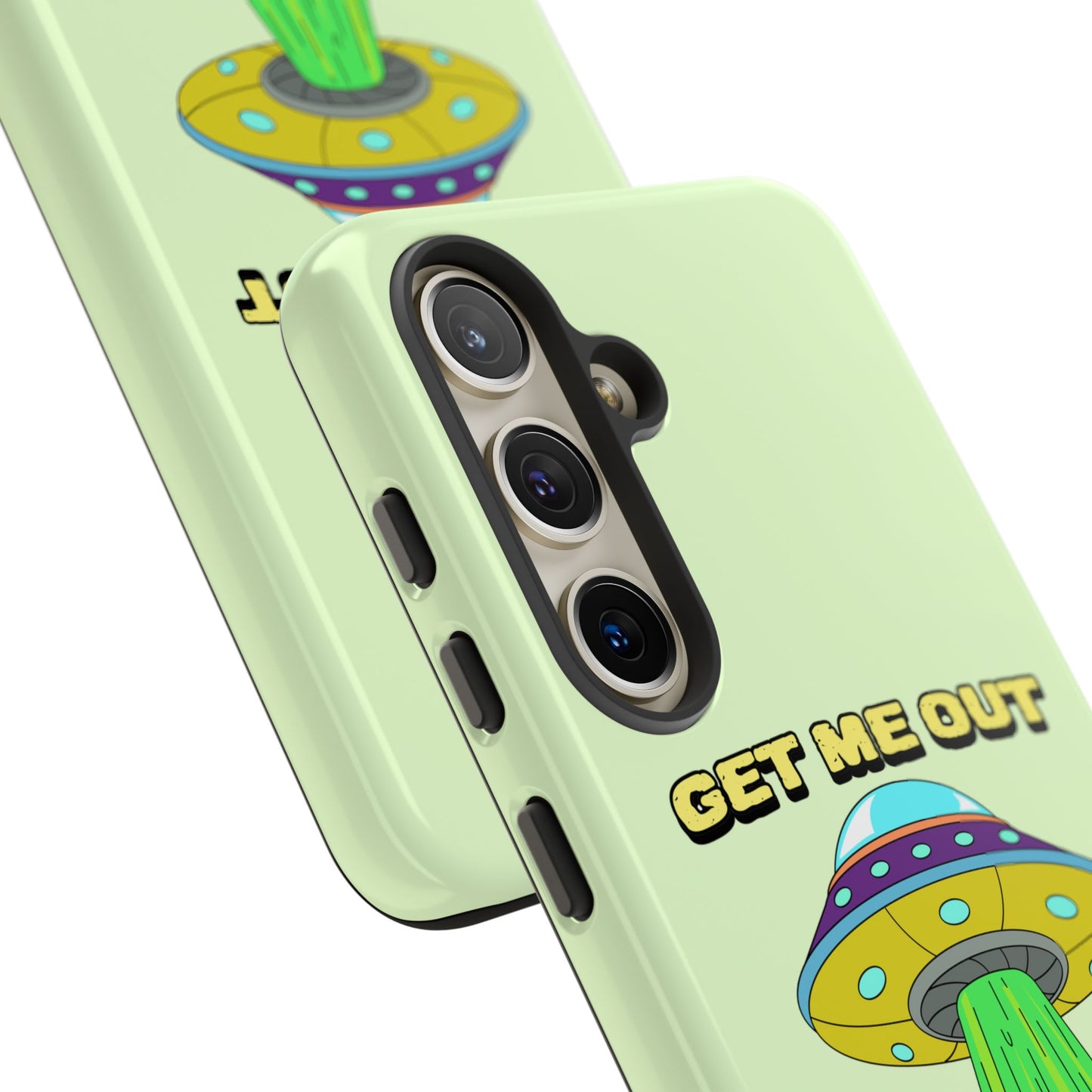 Get Me Out of Here | Coque résistante anti-choc — Vert Menthe