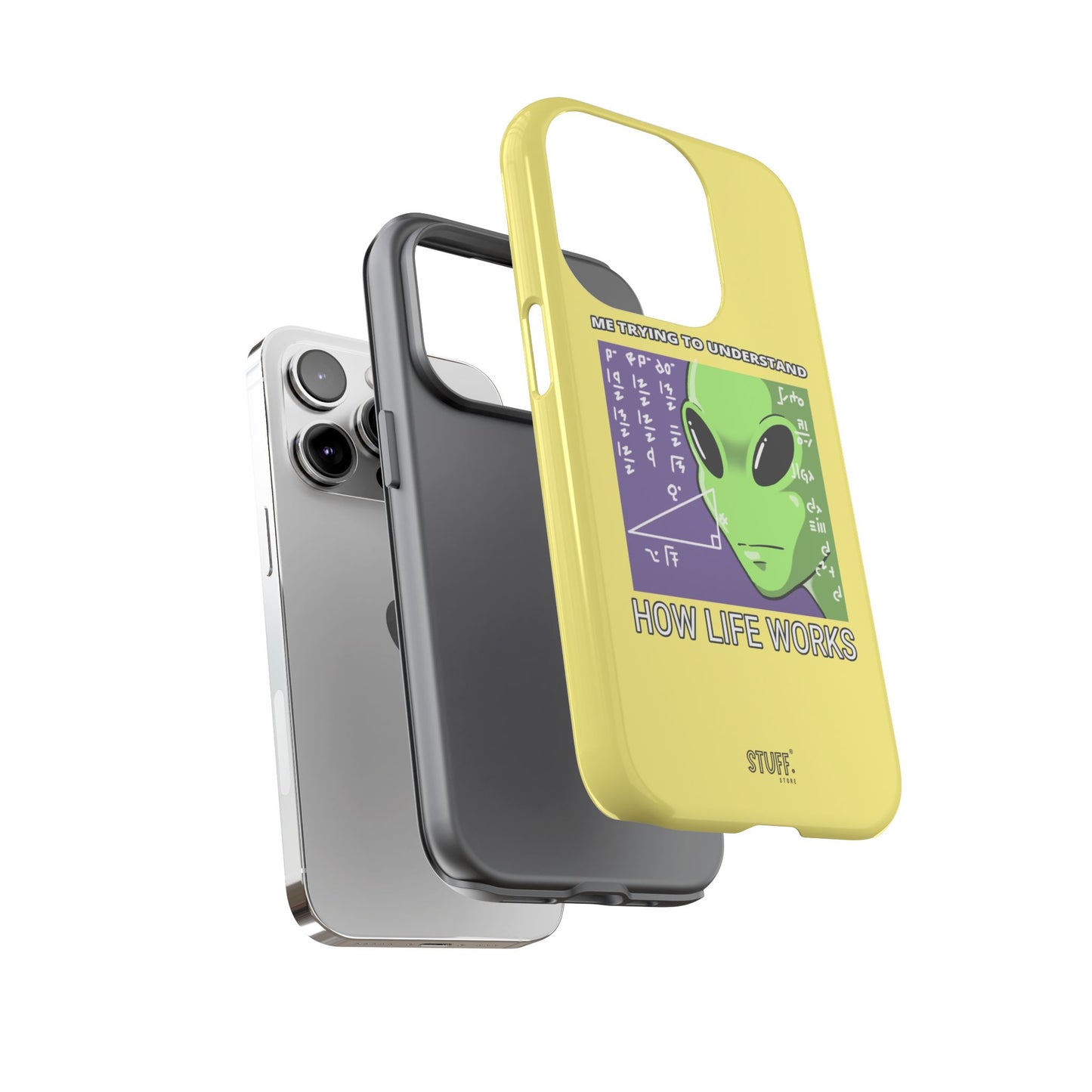 Confused Alien Case | Coque résistante Dual Protect anti-choc
