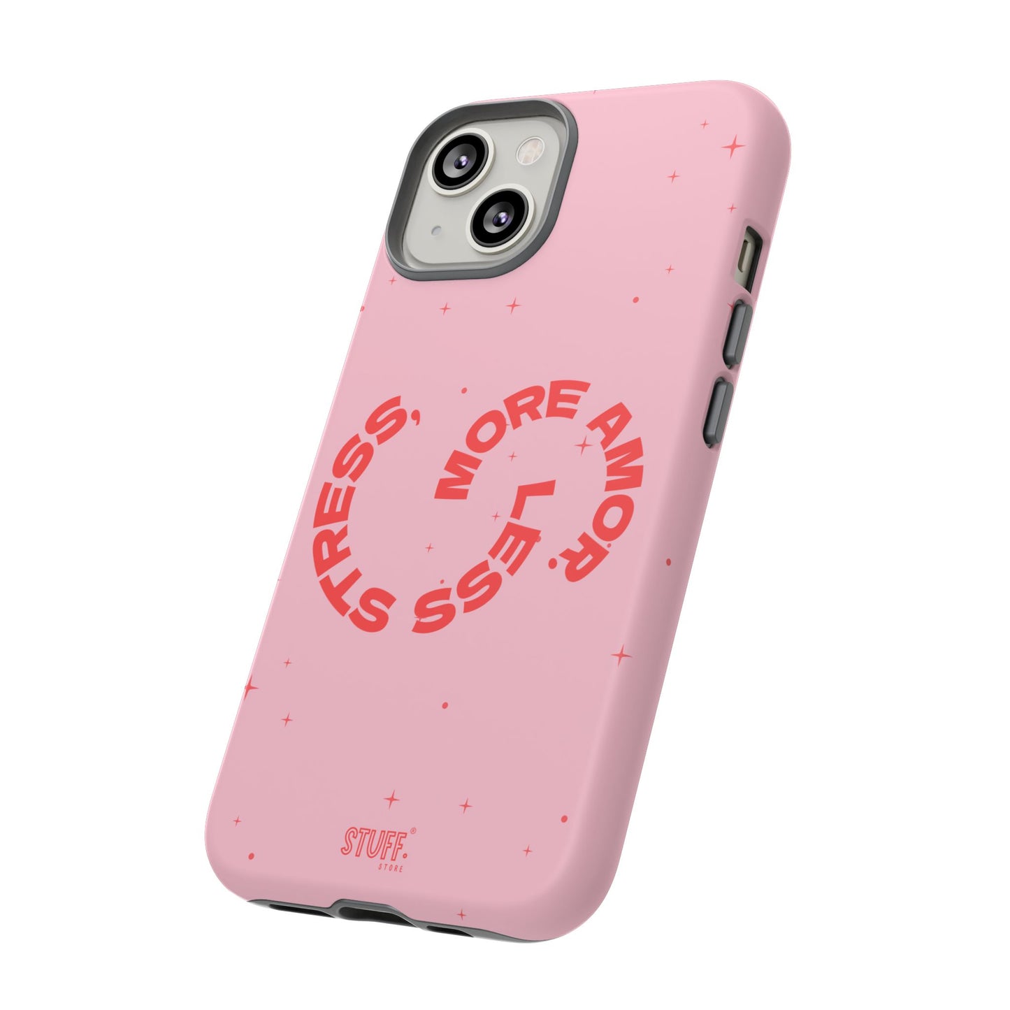 More Amor Case | Coque résistante double protection avec phrase Bienveillante
