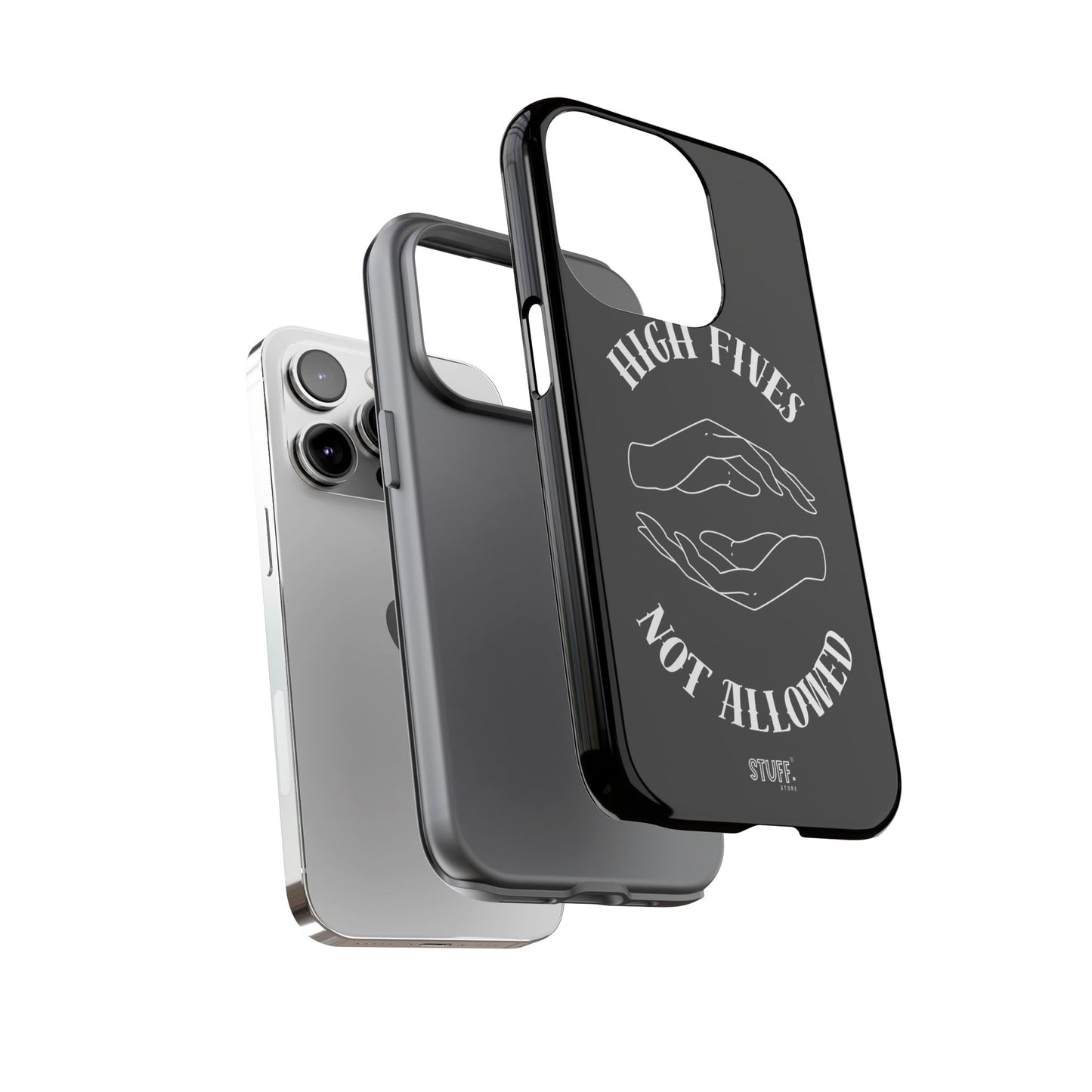 No High Fives Case | Coque légère et résistante – Design affirmé & minimaliste