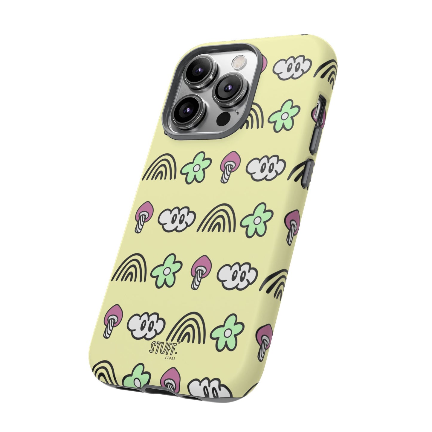 Pixie Case | Coque résistante double protection — Collection Pixie — Jaune