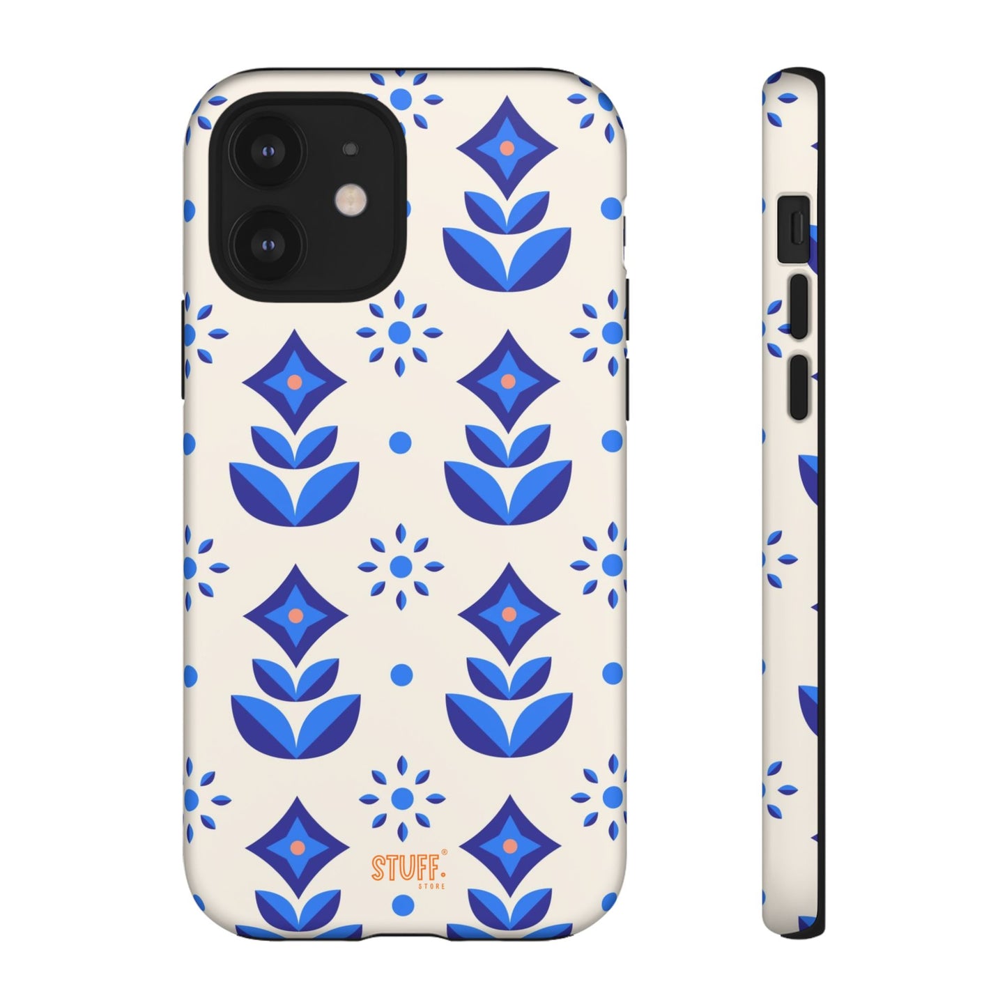 Floral Case | Coque résistante double protection avec Design Fleuri