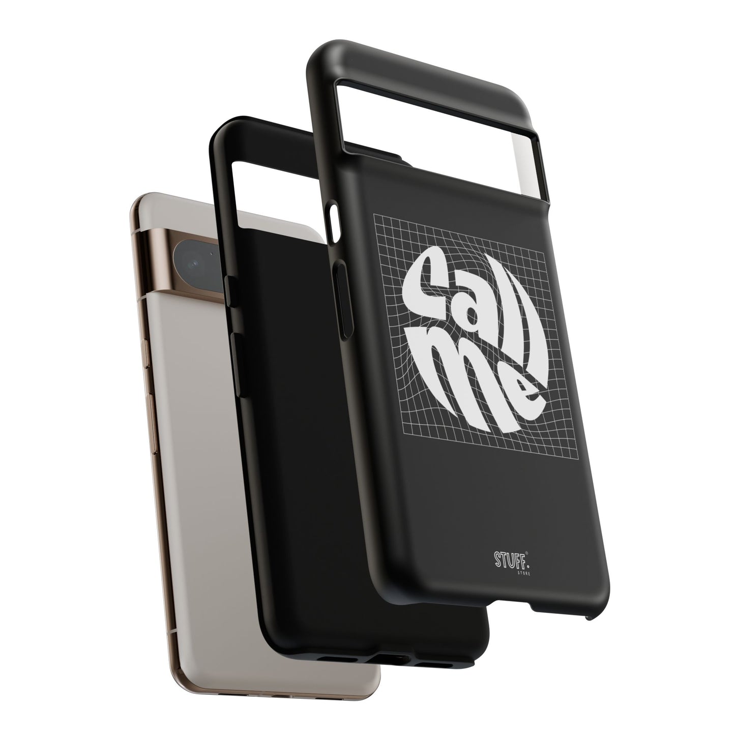 Call Me Case | Coque résistante double protection - Noir Effet Mat