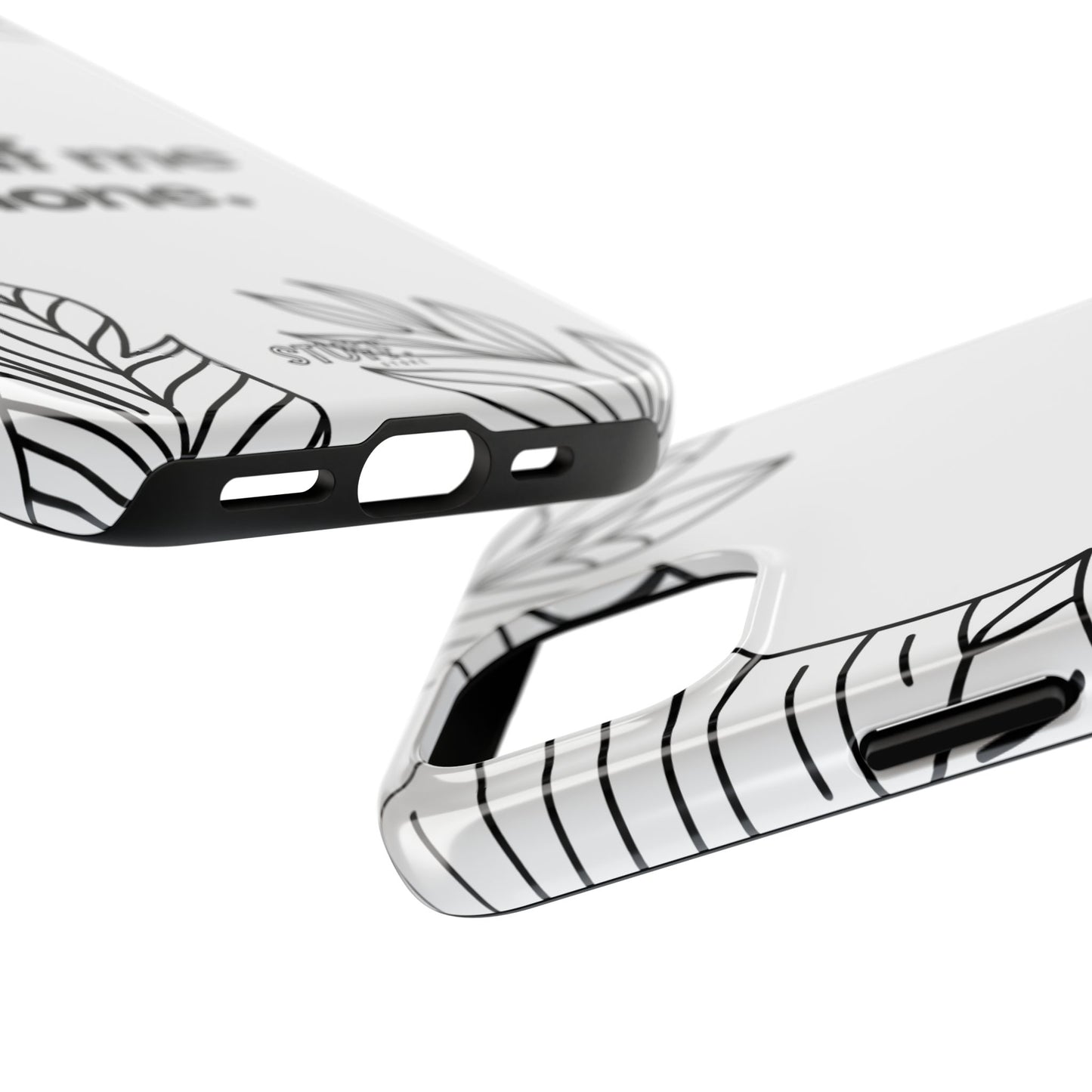 Leaf Me Case | Coque résistante double protection avec design minimaliste