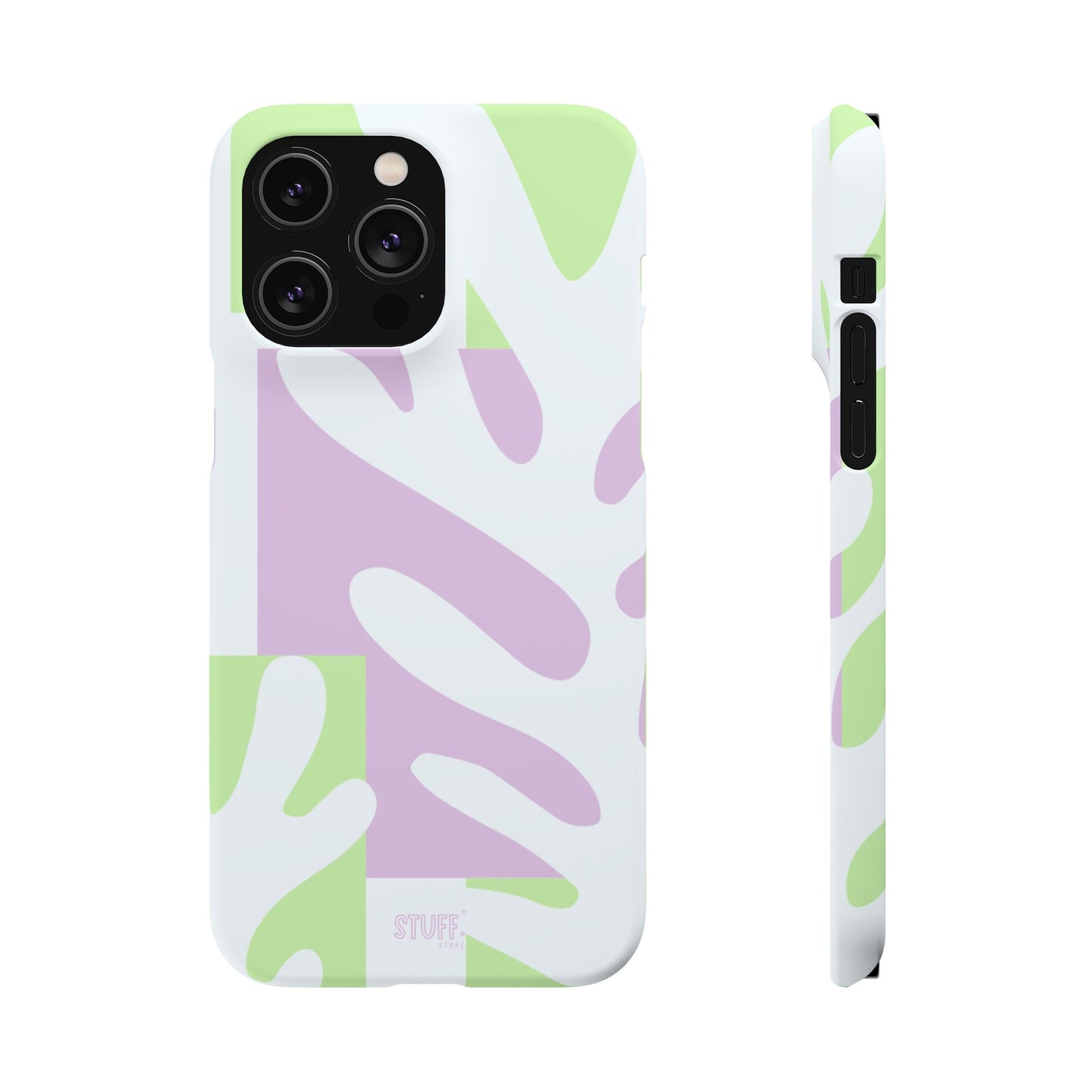 Natura Case | Coque snap légère et résistante avec Design Floral inspiration Matisse