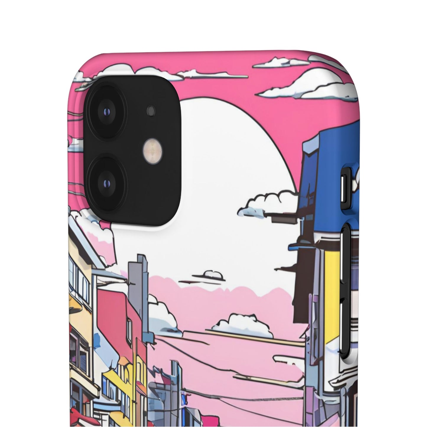 Pop Art Sunset | Coque snap légère et résistante inspiration Lichtenstein