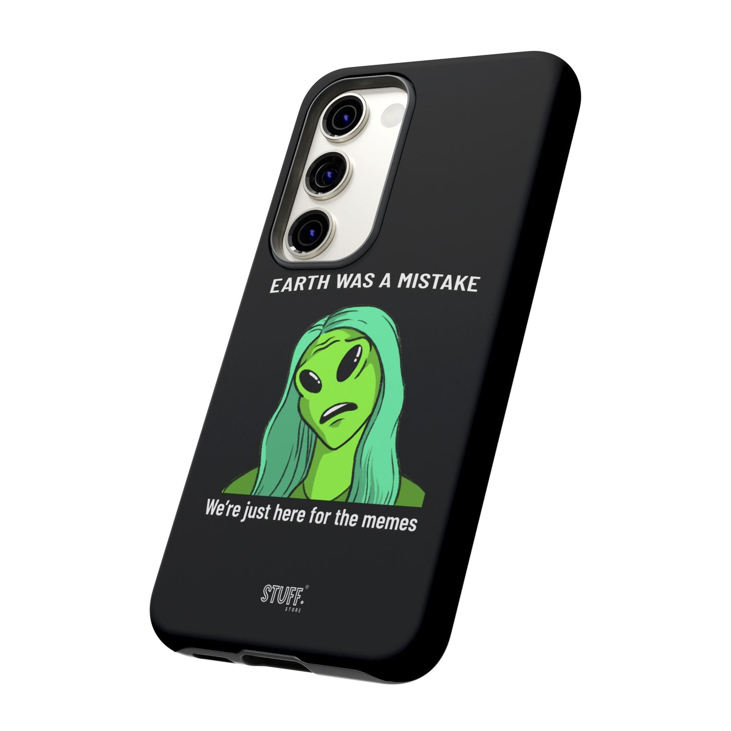 Meme Liking Alien Case | Coque résistante double protection pour les amateurs de Pop Culture