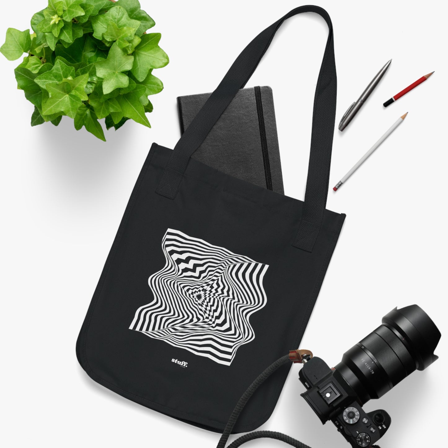 sac cabas en coton biologique Distorsion