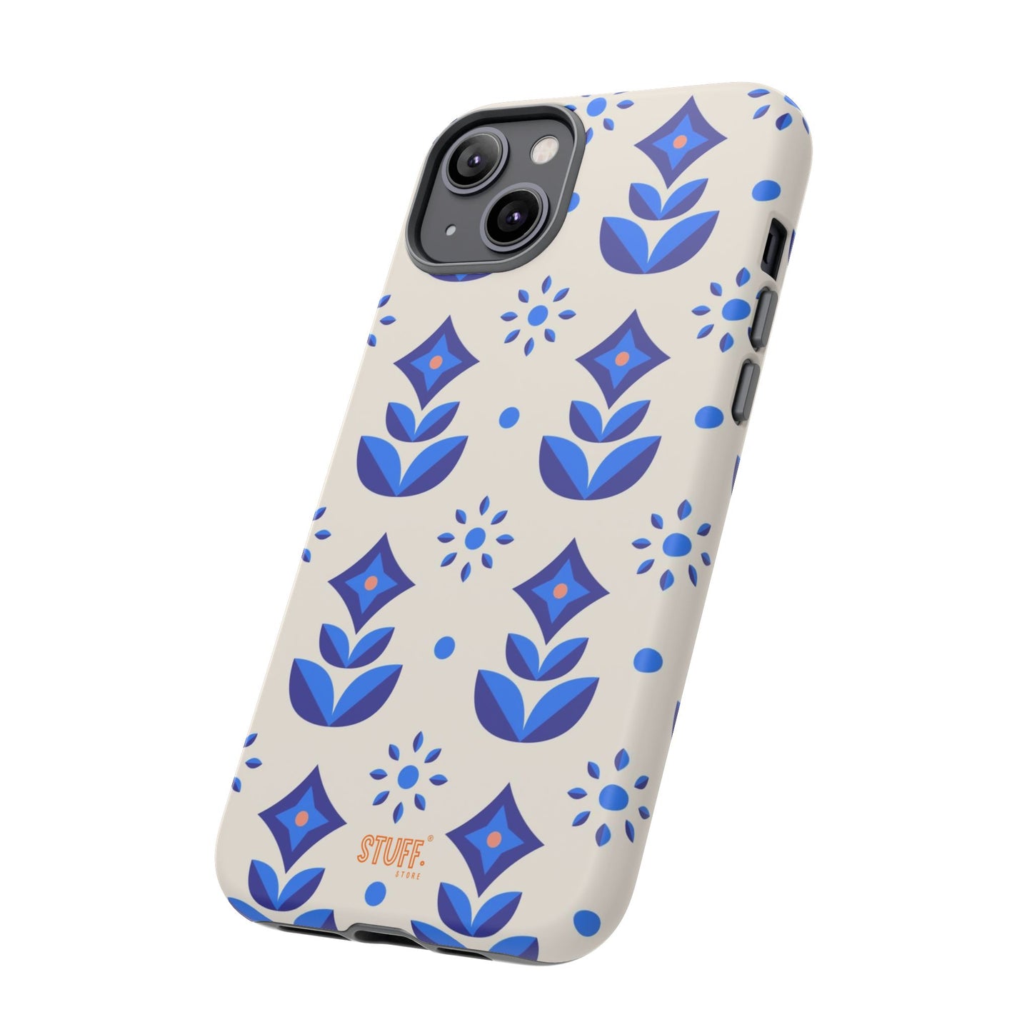 Floral Case | Coque résistante double protection avec Design Fleuri