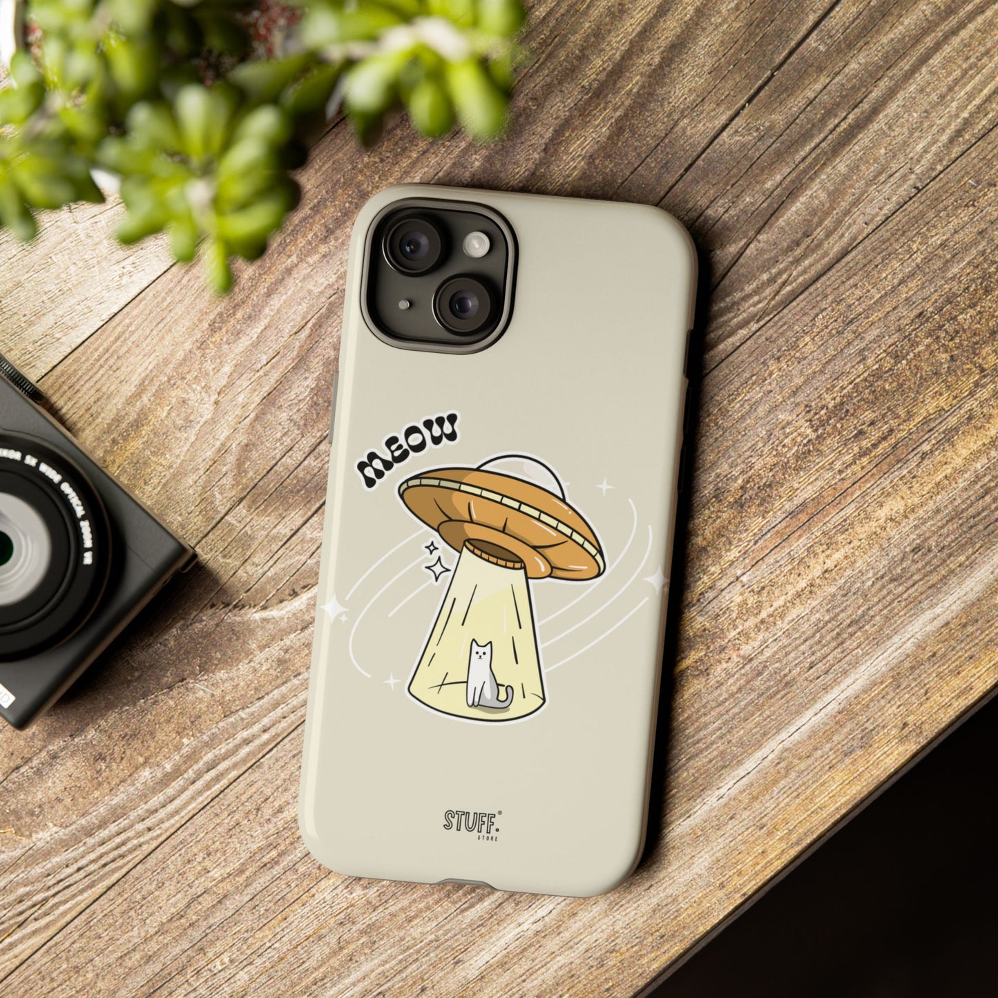 UFO Case | Coque résistante double protection avec Design OVNI fun