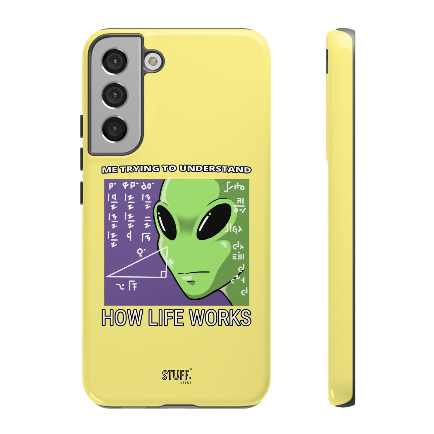 Confused Alien Case | Coque résistante Dual Protect anti-choc