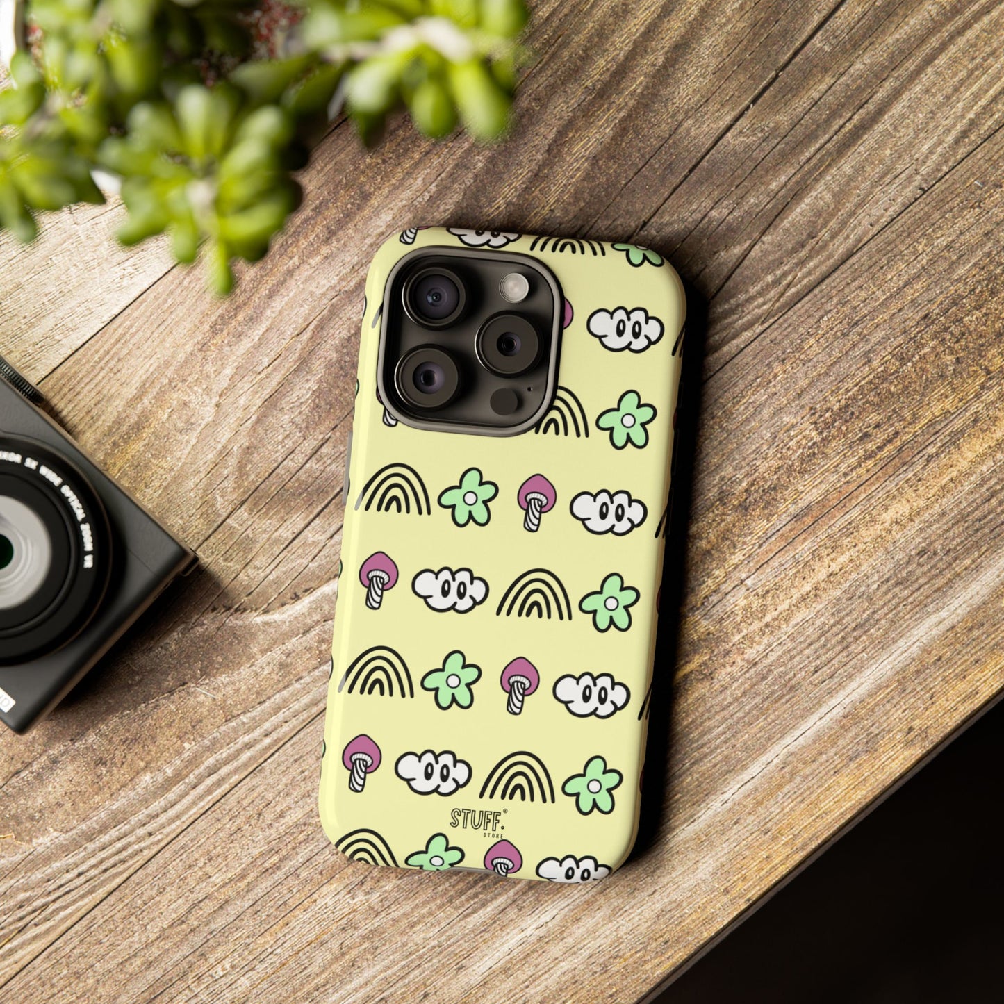 Pixie Case | Coque résistante double protection — Collection Pixie — Jaune