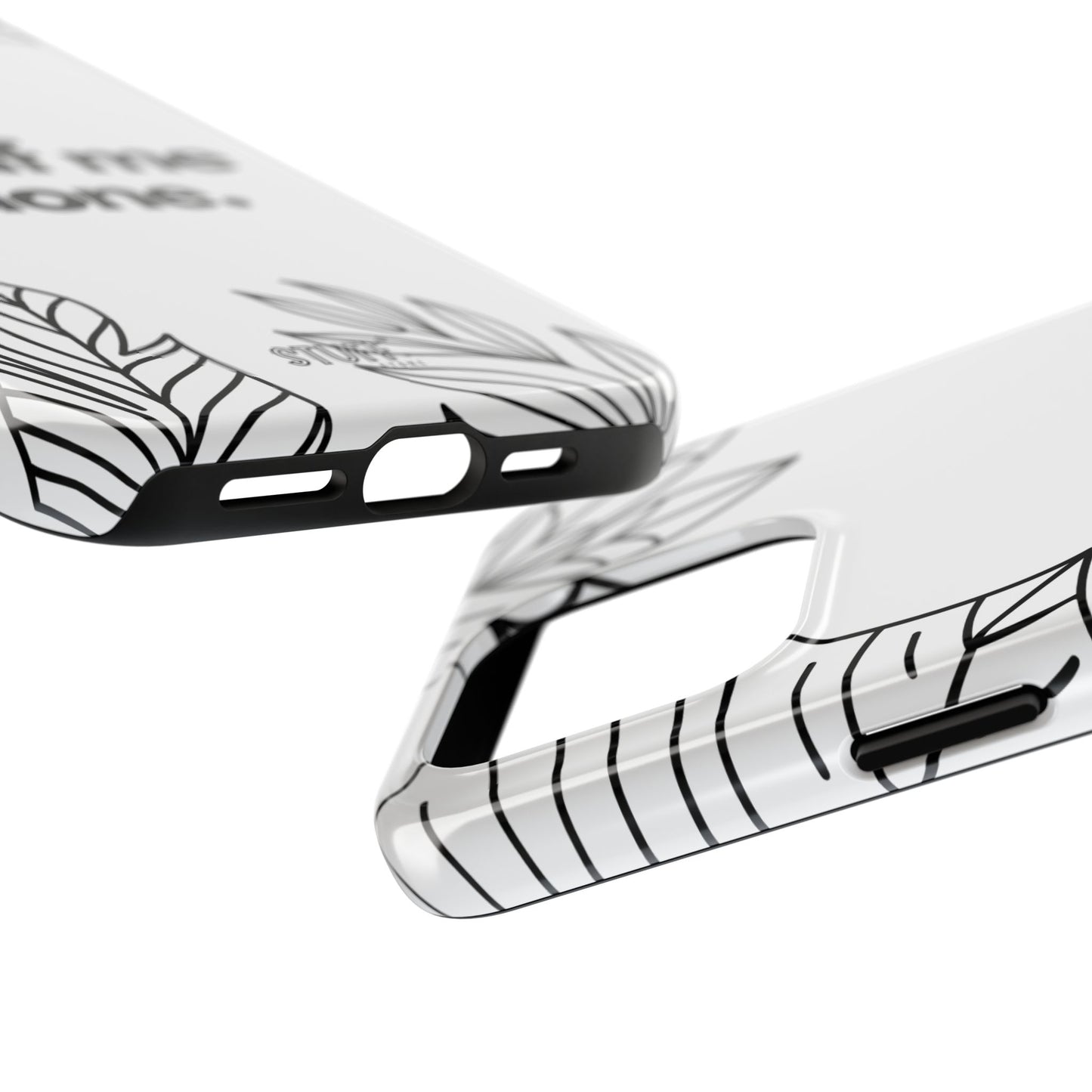 Leaf Me Case | Coque résistante double protection avec design minimaliste