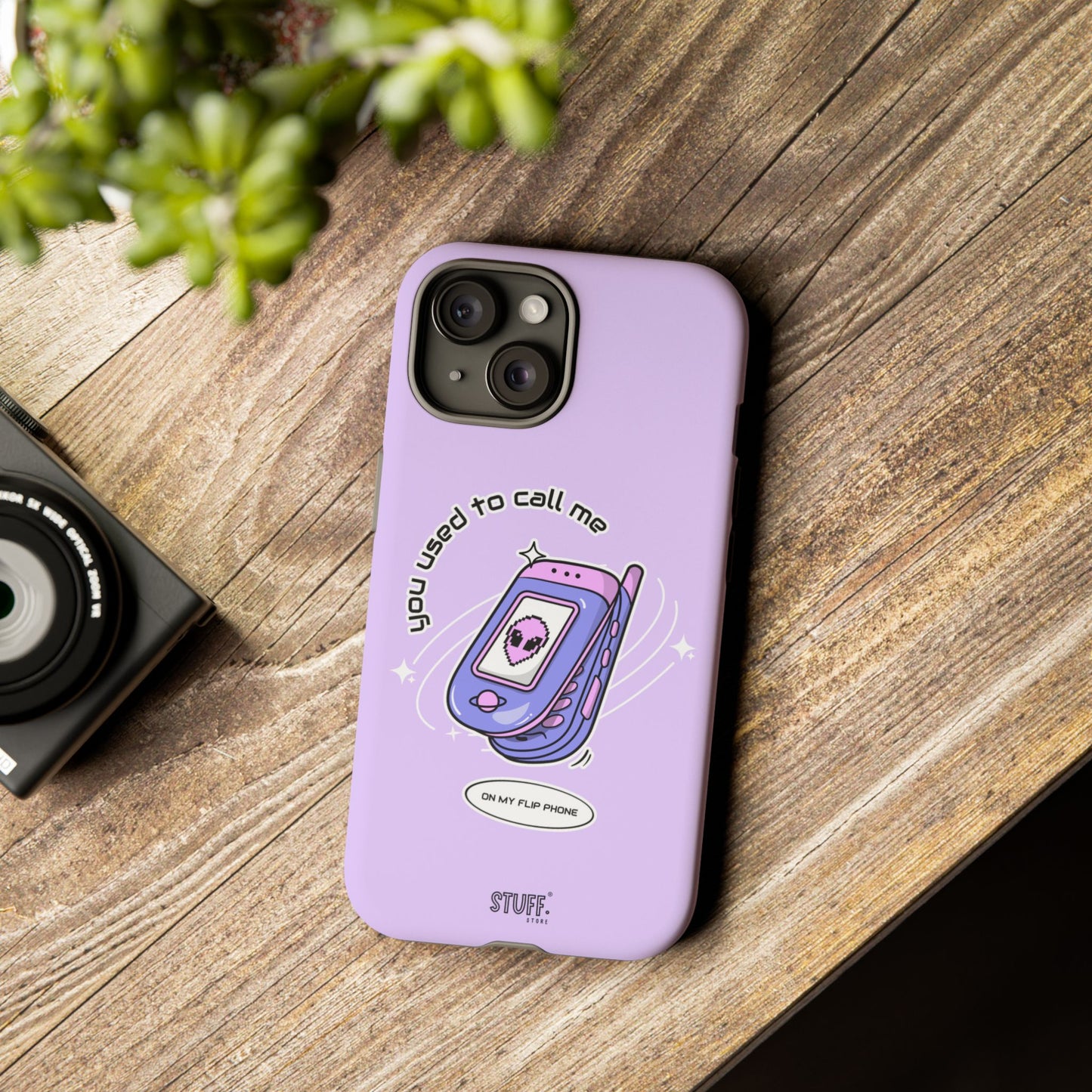 Flip Phone Case | Coque résistante double protection avec Design Y2K