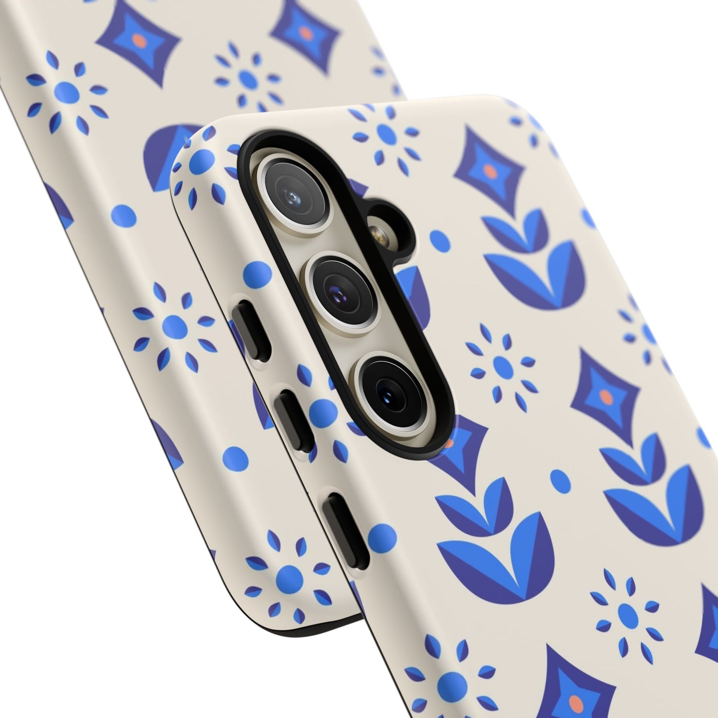 Floral Case | Coque résistante double protection avec Design Fleuri