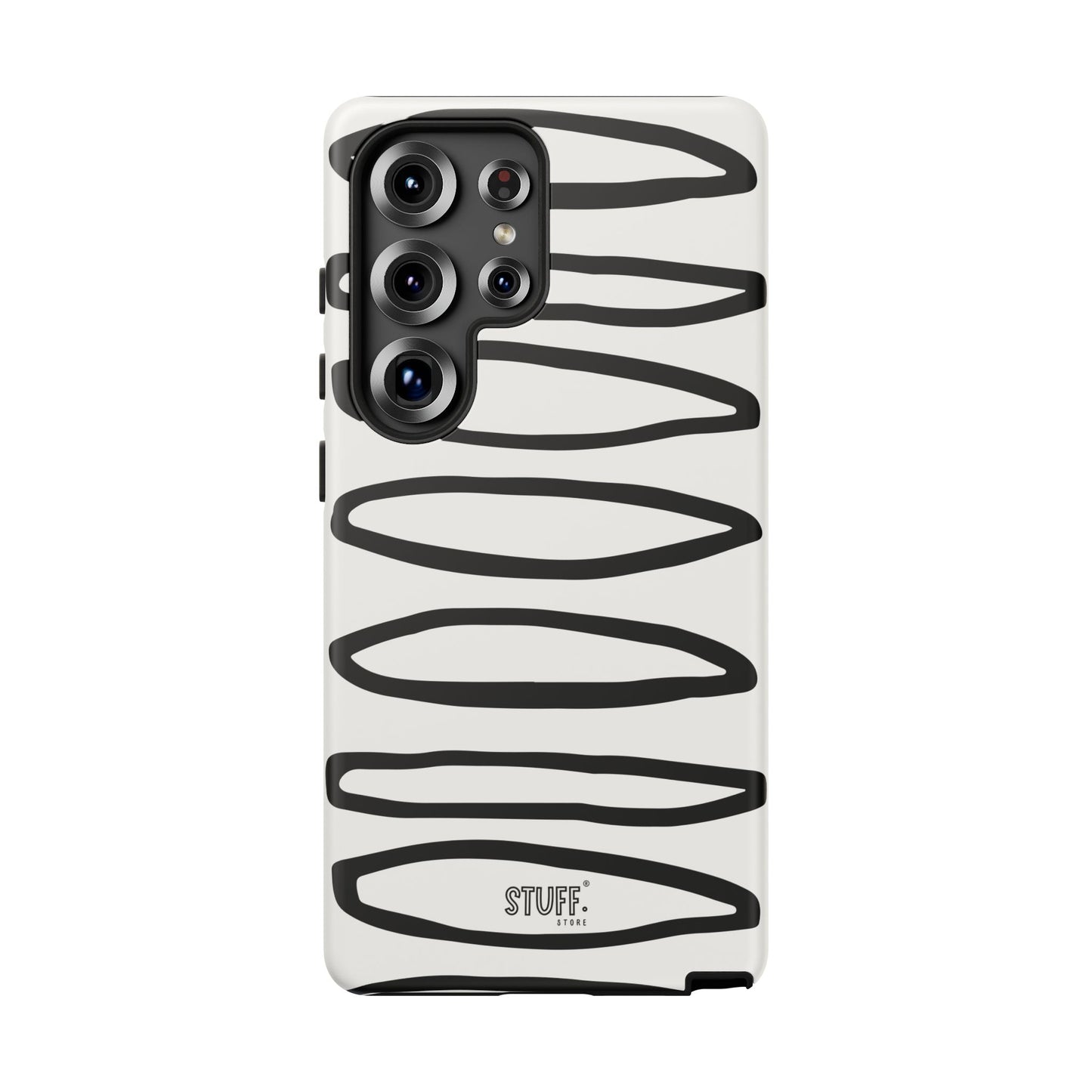 Loopy Case | Coque résistante double protection - Motif cercles abstraits