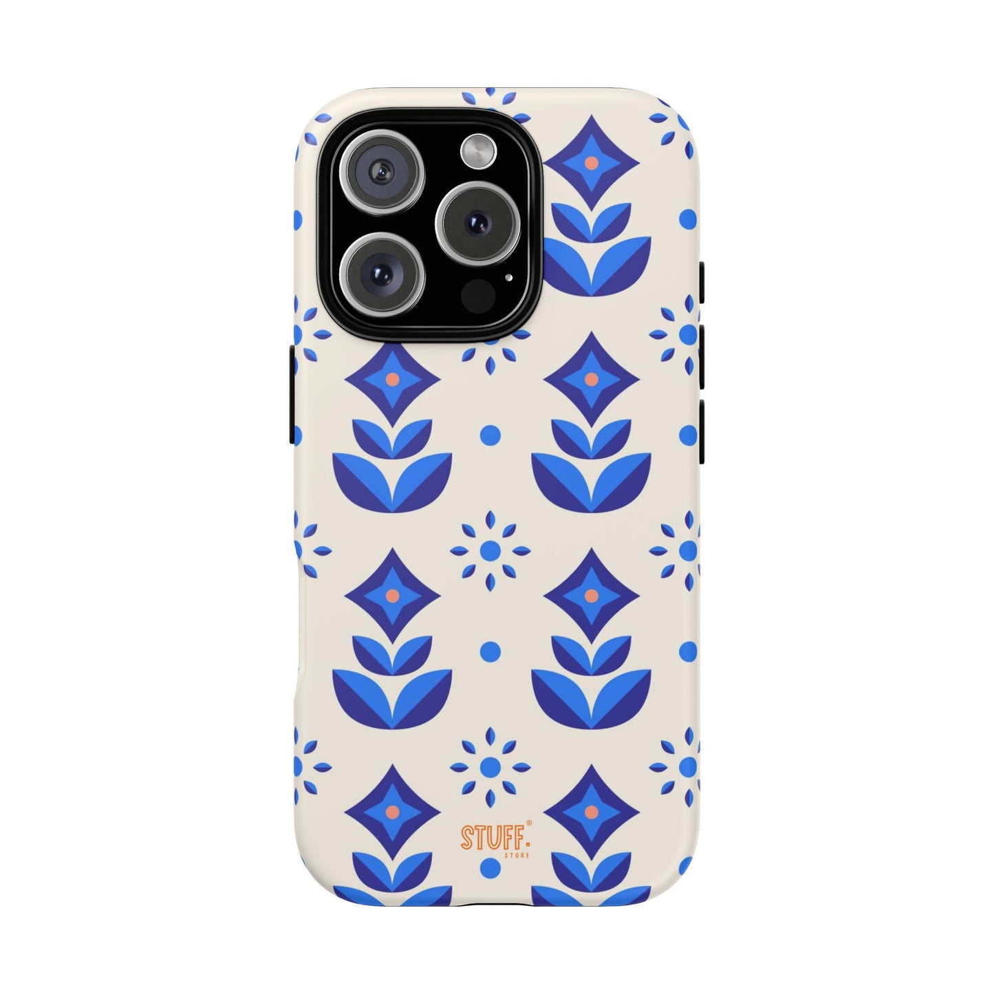 Floral Case | Coque résistante double protection avec Design Fleuri