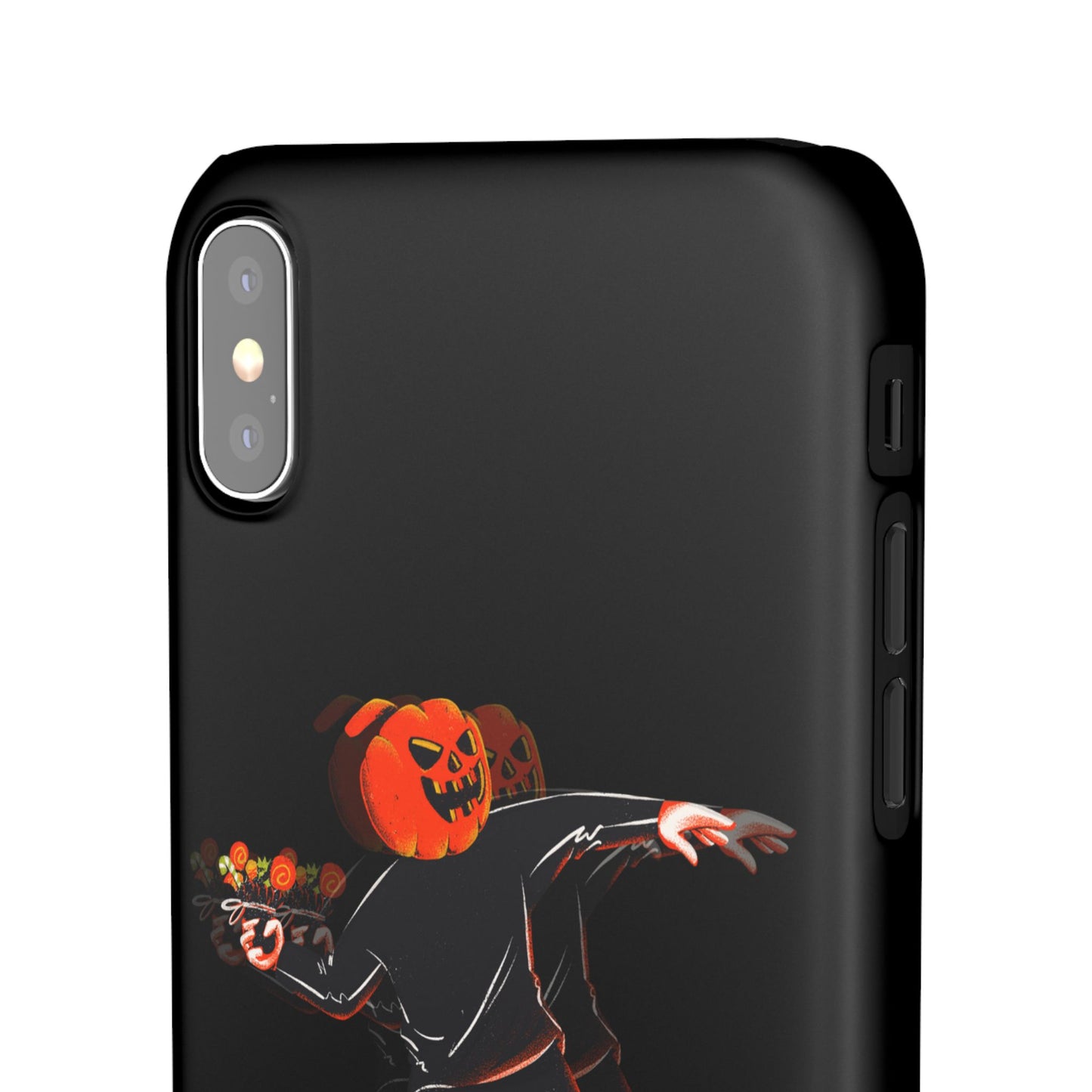 Pumpksy | Coque snap légère et résistante inspiration Banksy – Noir