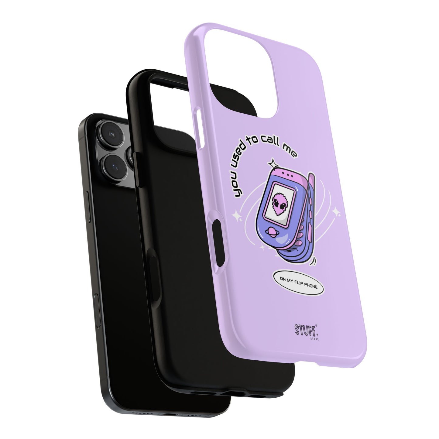 Flip Phone Case | Coque résistante double protection avec Design Y2K
