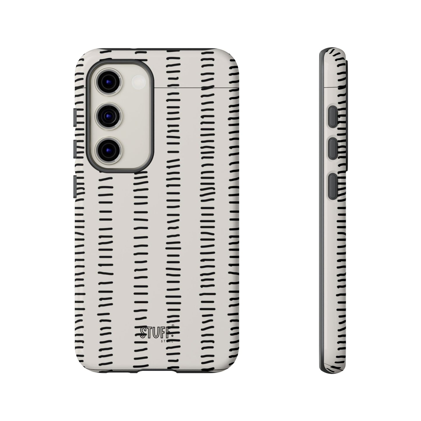 Striped Case | Coque résistante double protection antichoc - Design Minimaliste