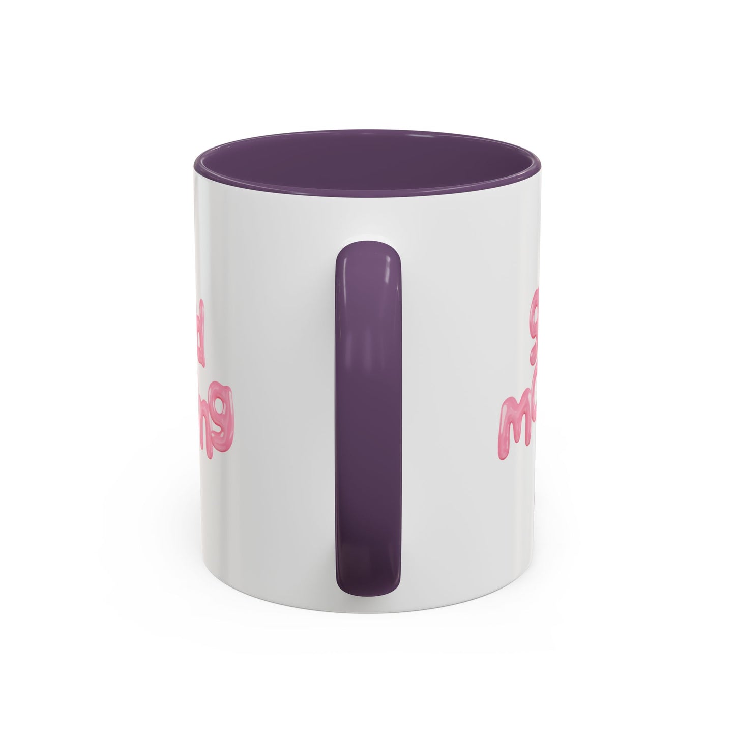 Balloon Cup | Two-tone ceramic mug with "balloon" lettering - 330ml