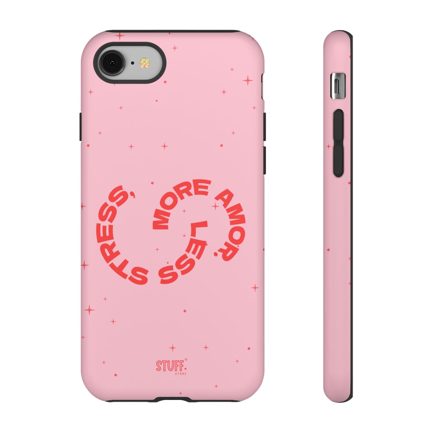 More Amor Case | Coque résistante double protection avec phrase Bienveillante