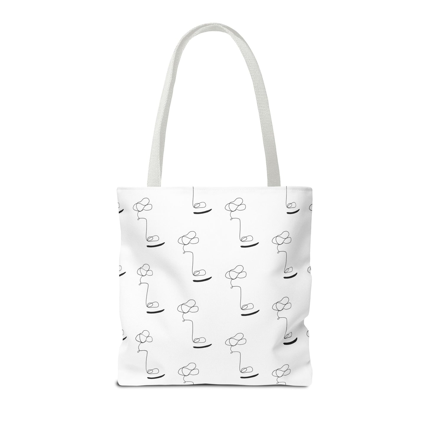 He’s Art Tote Bag | Sac cabas résistant et durable avec design one-line