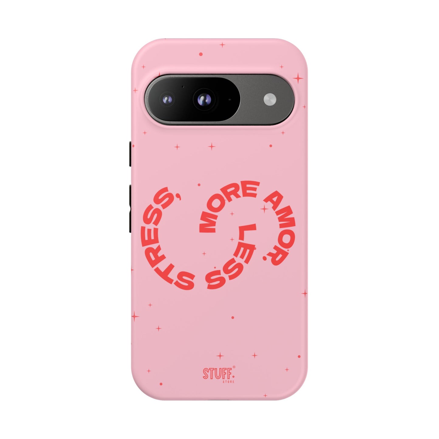 More Amor Case | Coque résistante double protection avec phrase Bienveillante