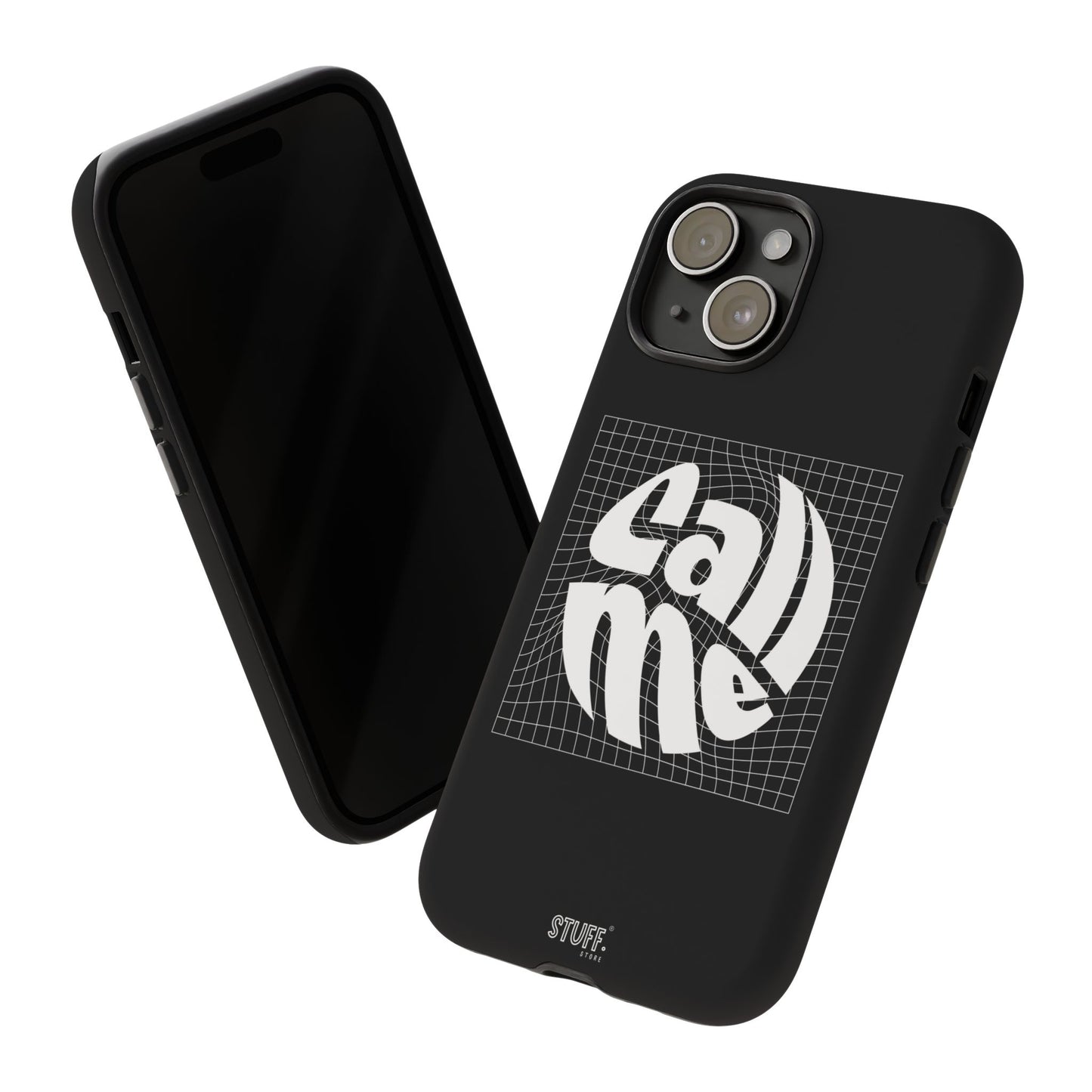 Call Me Case | Coque résistante double protection - Noir Effet Mat