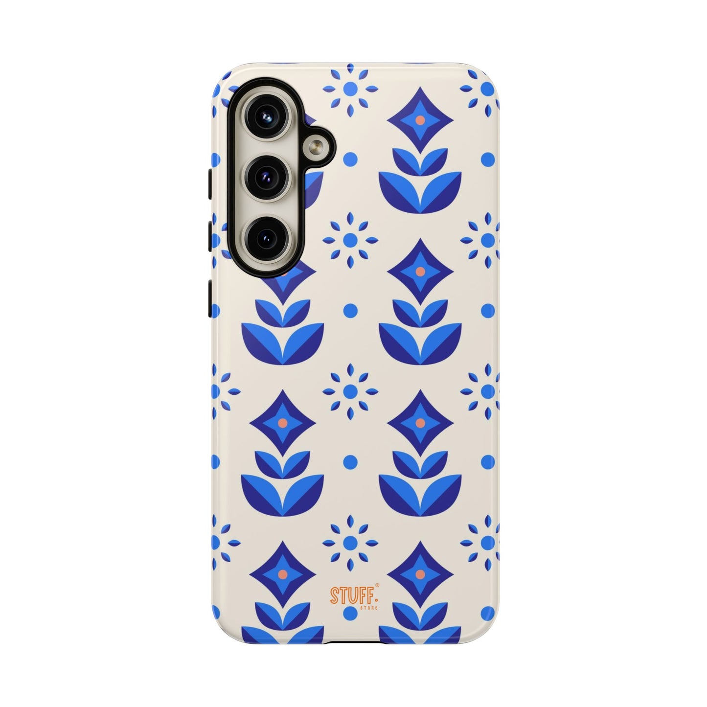 Floral Case | Coque résistante double protection avec Design Fleuri