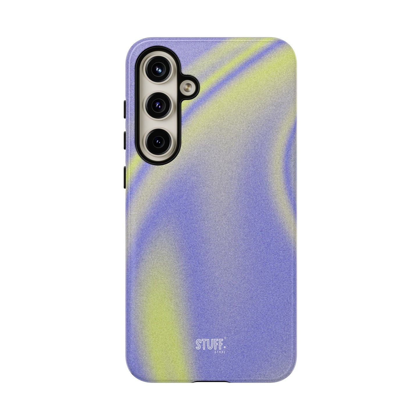 Vibrant Case | Coque résistante double protection anti-choc - Violet & Jaune