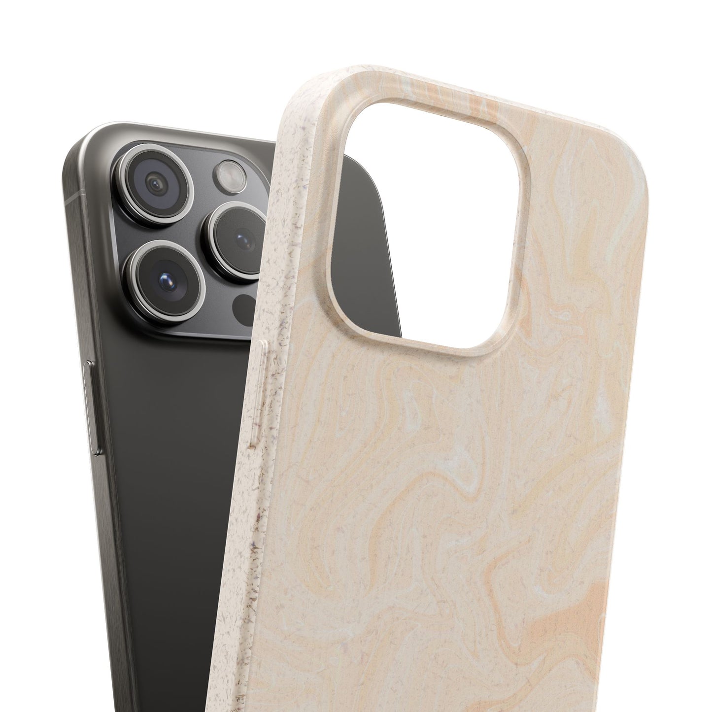 Liquid Marble Case | Coque Eco-Friendly en Bambou et Bioplastique Effet Marbré - Disponible avec Emballage Cadeau