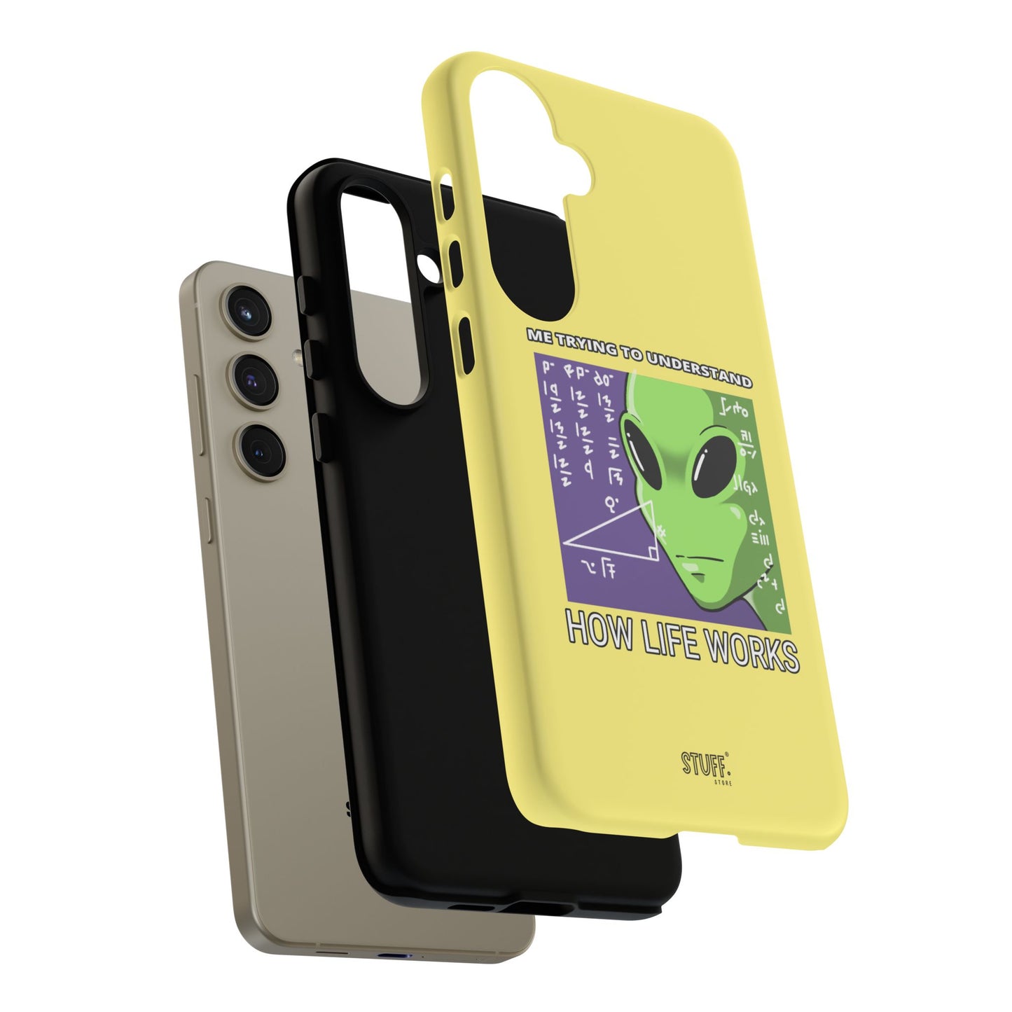 Confused Alien Case | Coque résistante Dual Protect anti-choc