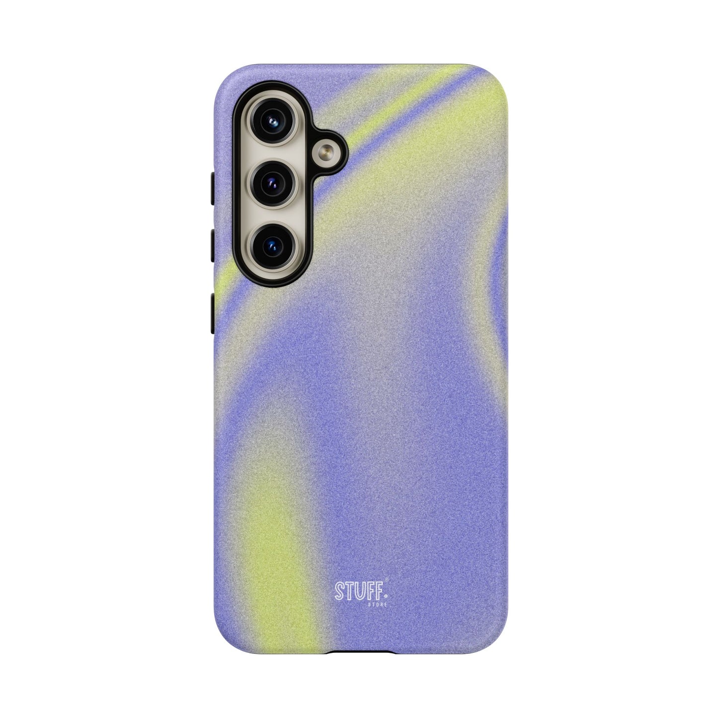 Vibrant Case | Coque résistante double protection anti-choc - Violet & Jaune