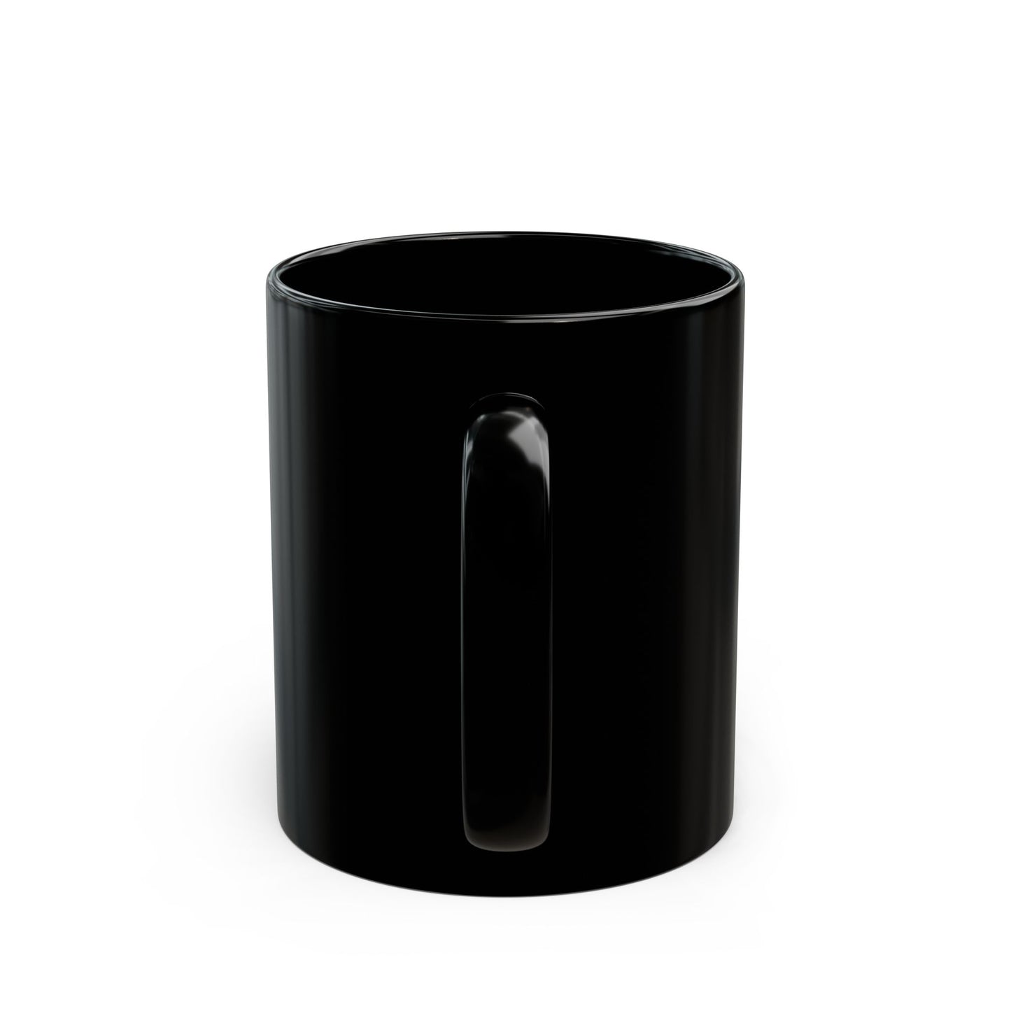 burning thoughts black mug