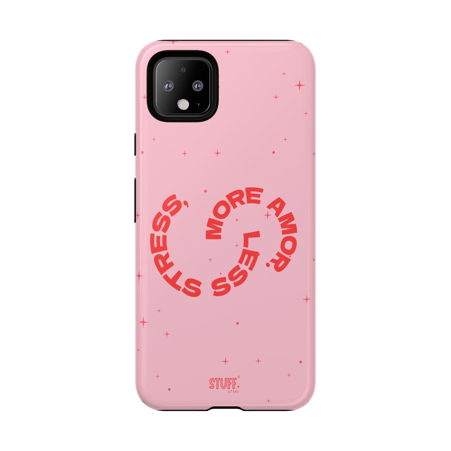 More Amor Case | Coque résistante double protection avec phrase Bienveillante