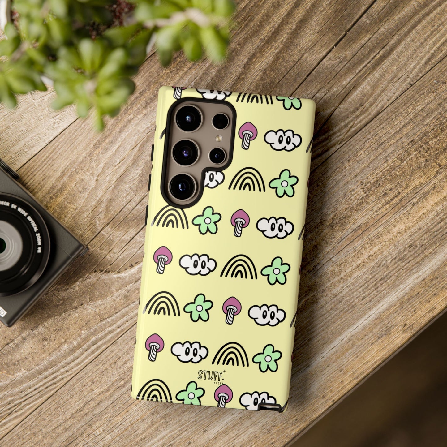 Pixie Case | Coque résistante double protection — Collection Pixie — Jaune