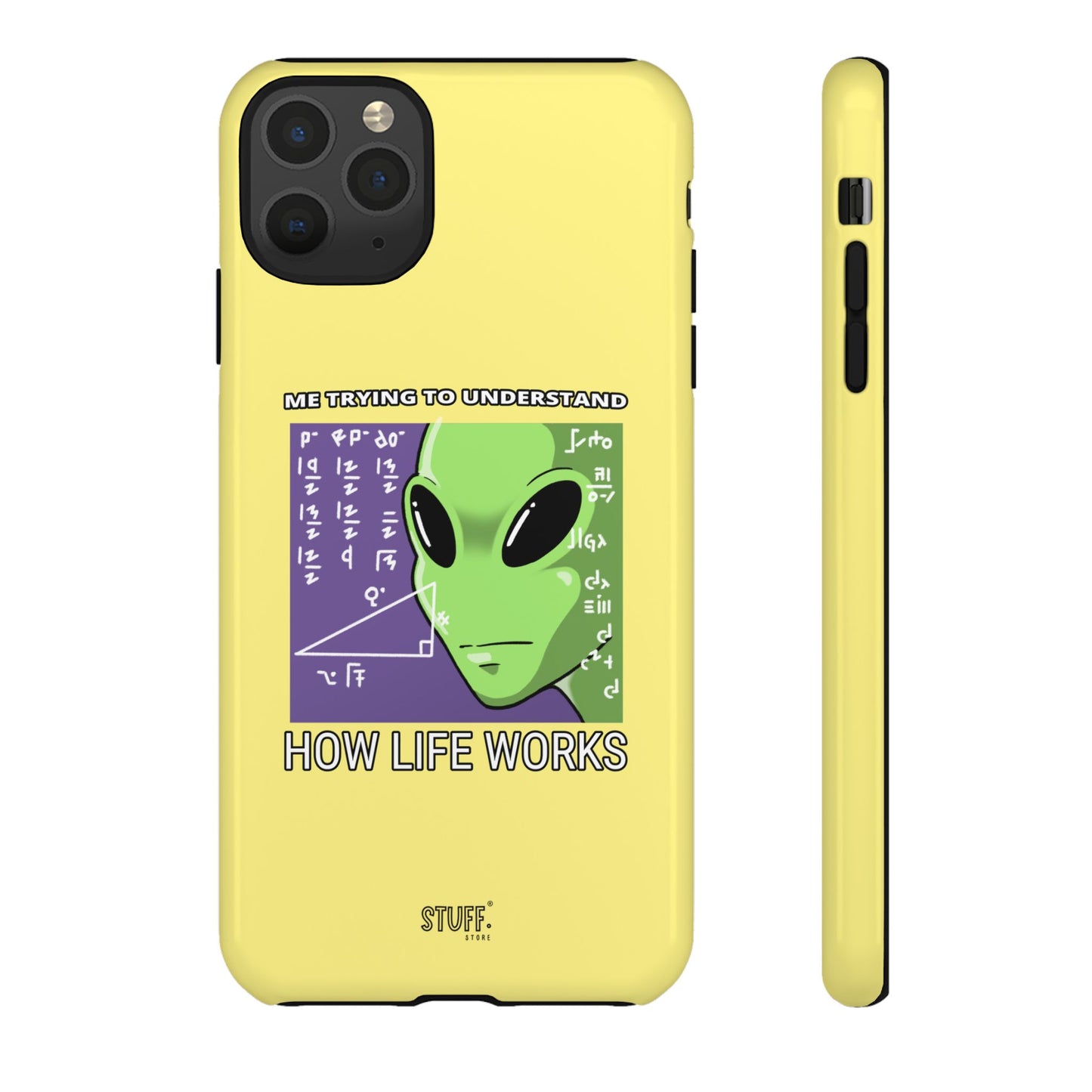 Confused Alien Case | Coque résistante Dual Protect anti-choc
