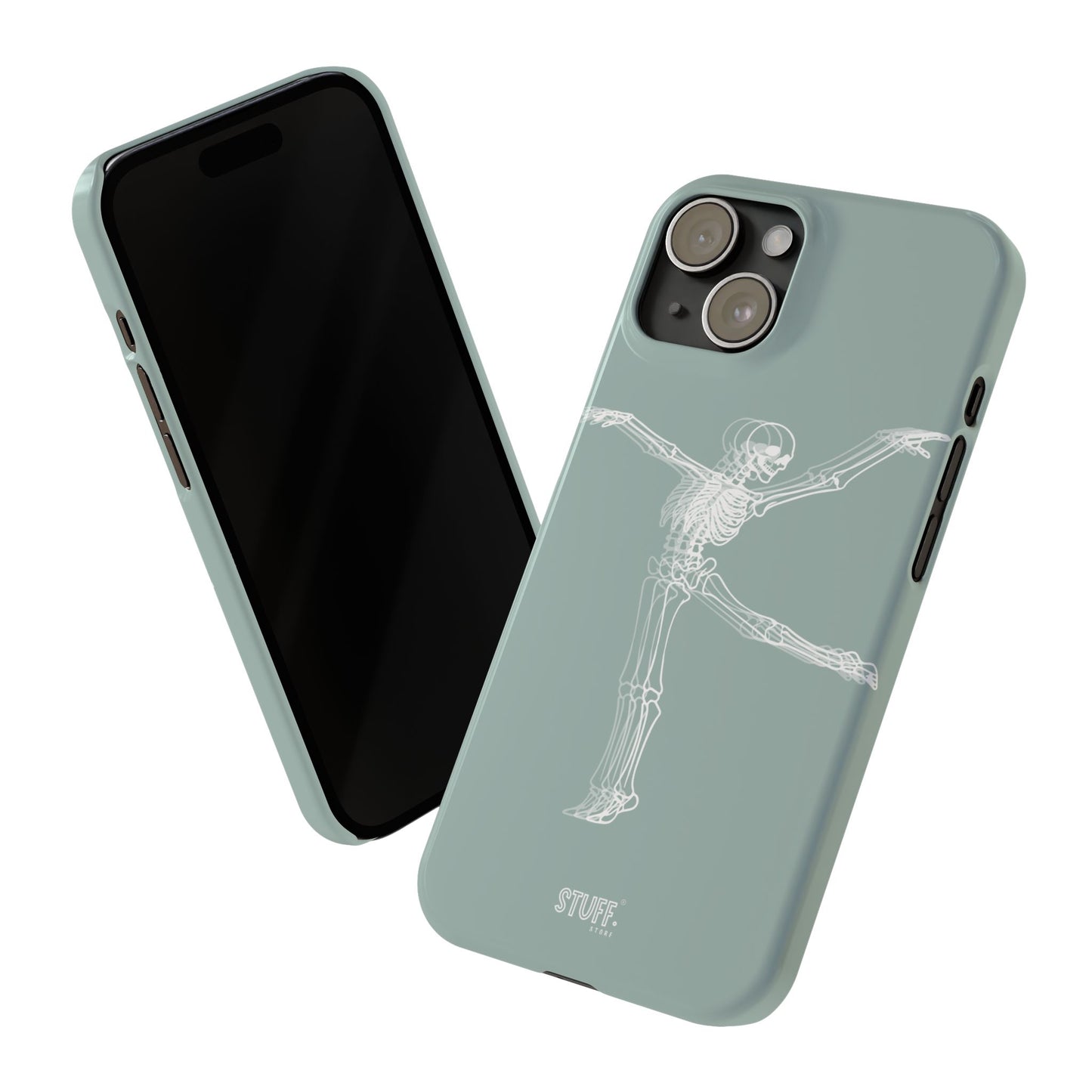Bone-a-Rina | Coque slim durable et anti-chocs avec Design de Squelette Ballerine