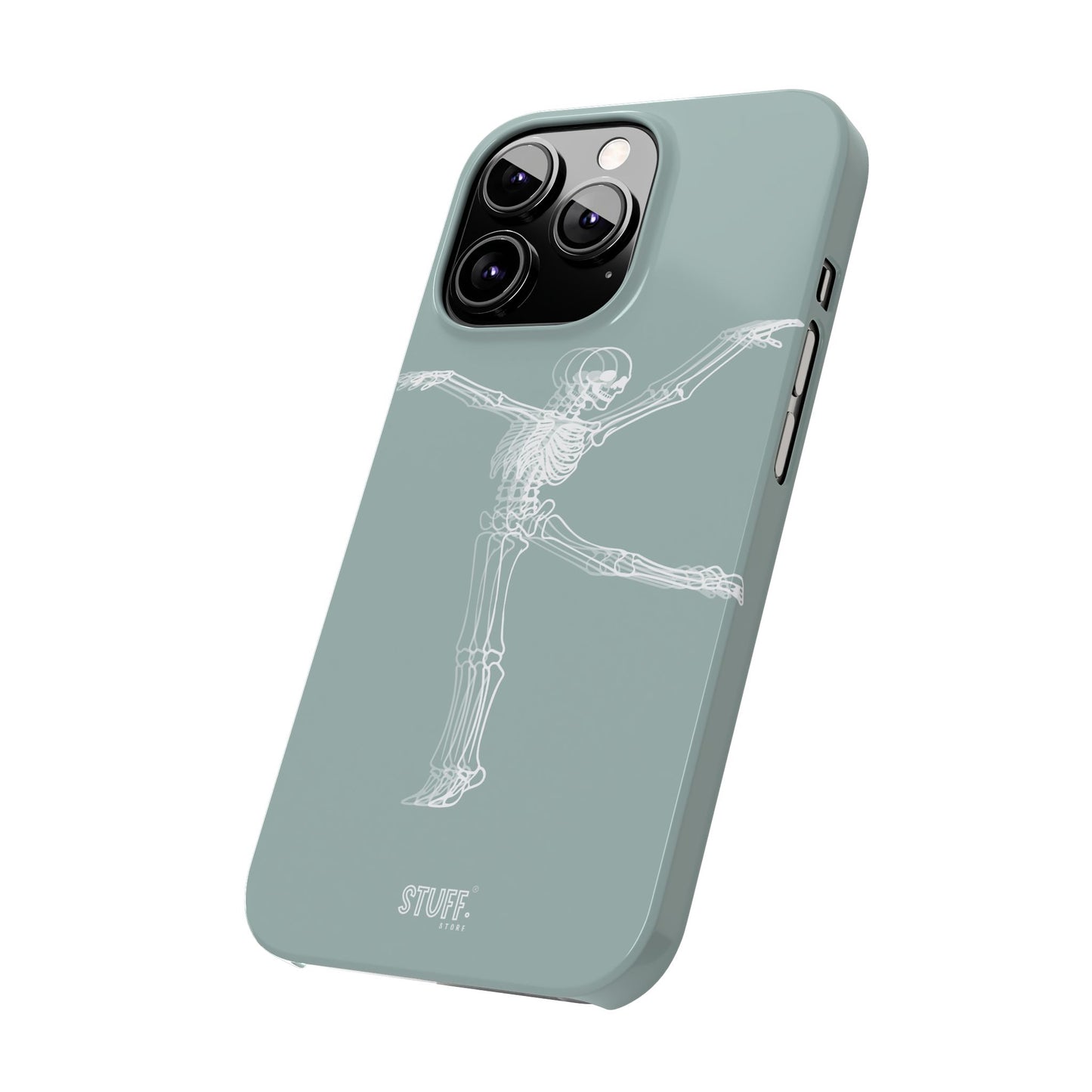 Bone-a-Rina | Coque slim durable et anti-chocs avec Design de Squelette Ballerine