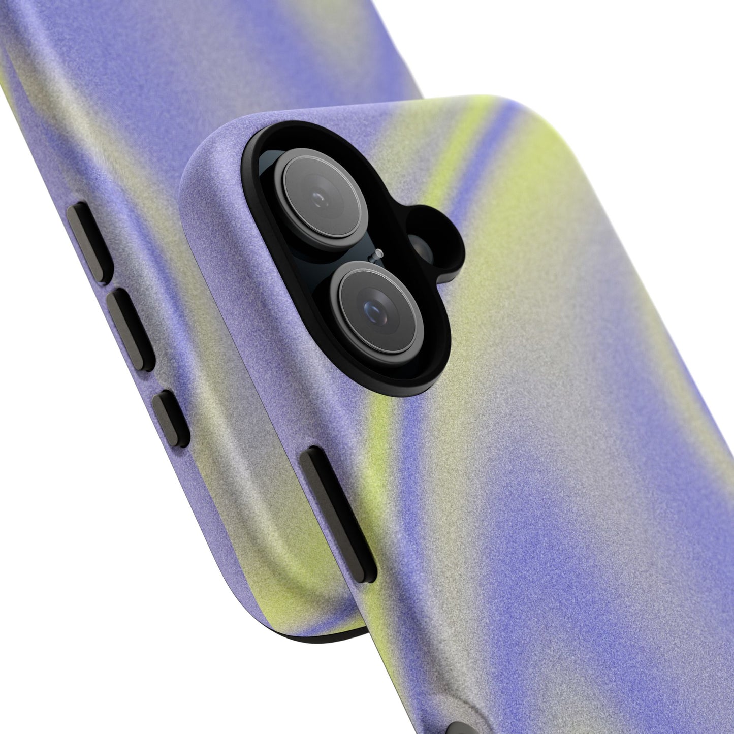 Vibrant Case | Coque résistante double protection anti-choc - Violet & Jaune