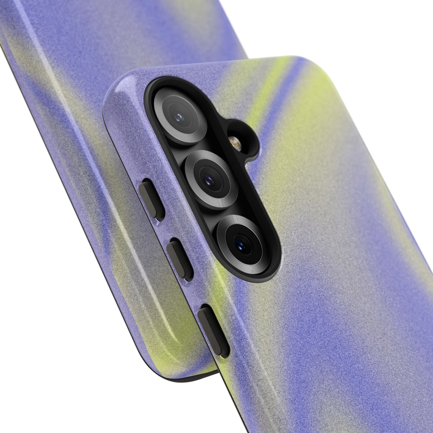 Vibrant Case | Coque résistante double protection anti-choc - Violet & Jaune